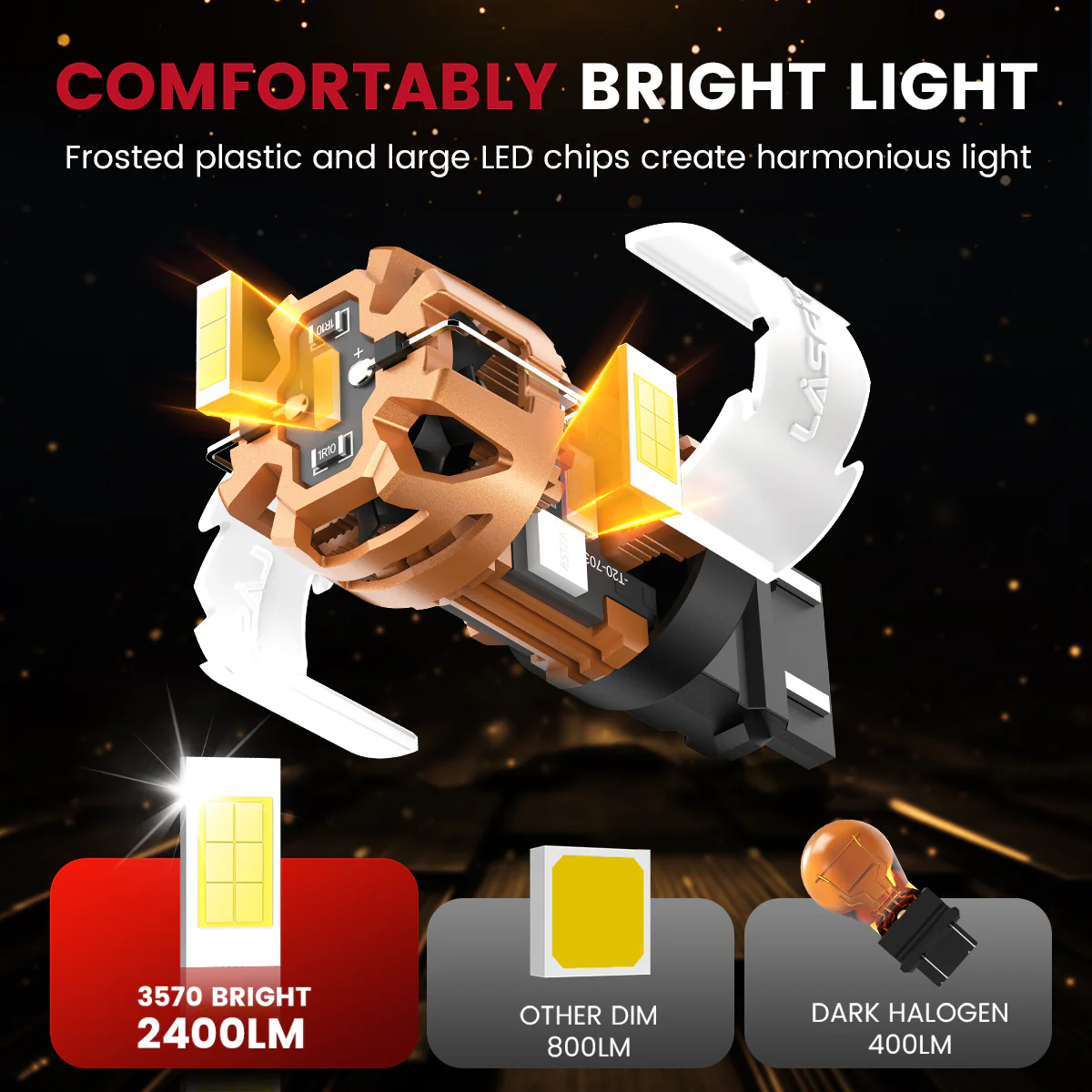 Fit for 2000-2006 GMC Yukon/ Yukon XL The Brightest LED Bulbs Upgrade - Image 31