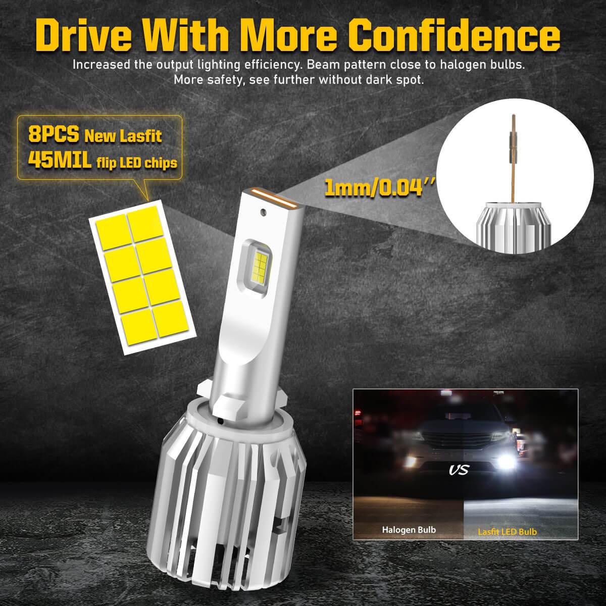 Fit for 2011-2013 Hyundai Elantra The Brightest LED Bulbs Upgrade - Image 25