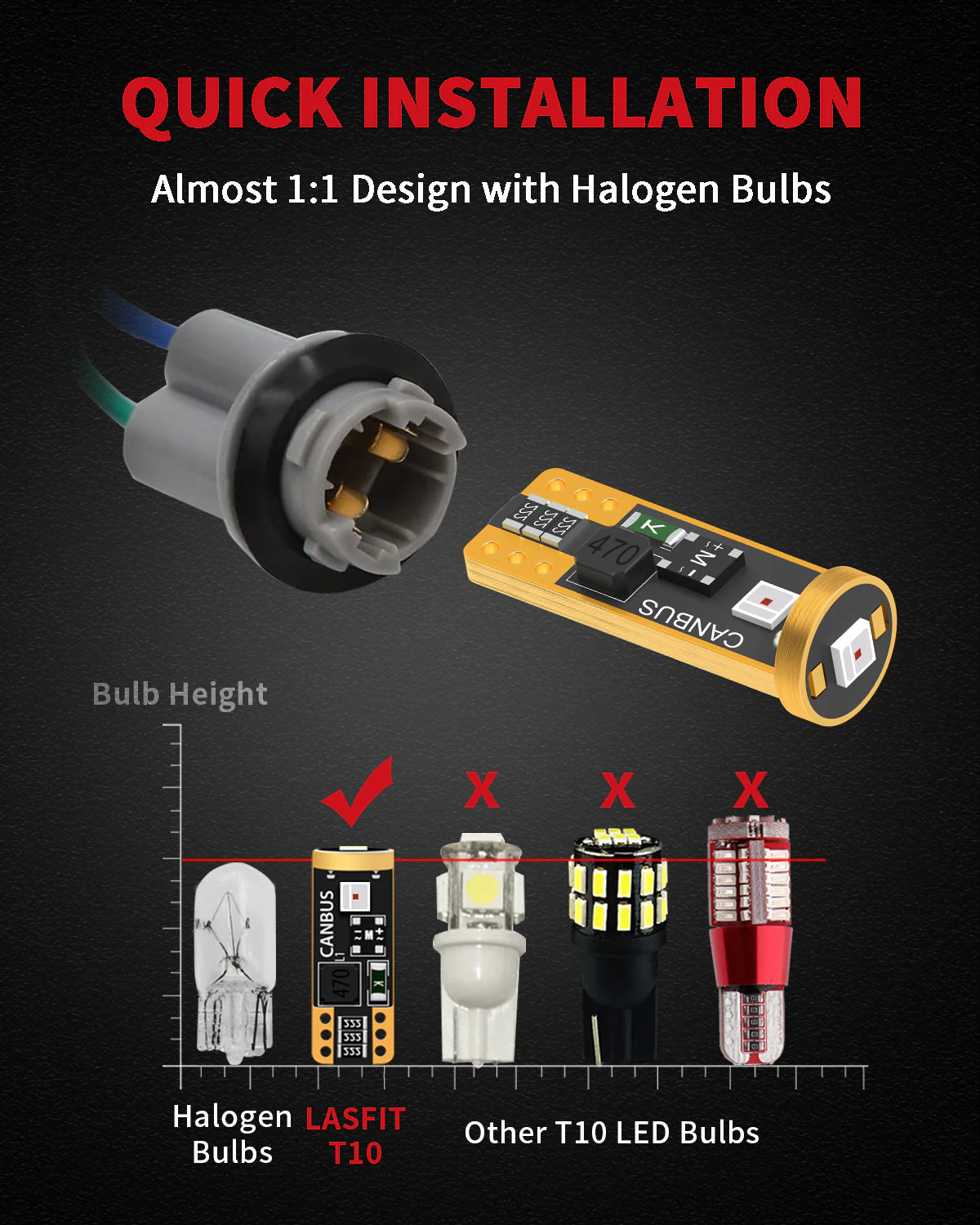 Fit for 2007-2009 Nissan Sentra The Brightest LED Bulbs Upgrade - Image 41