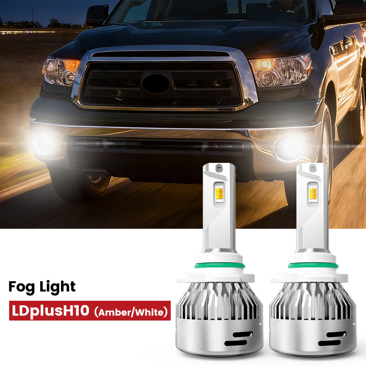 Fit for 2007-2013 Toyota Tundra LED Bulbs H11 9005 Exterior Interior Lights - Image 22