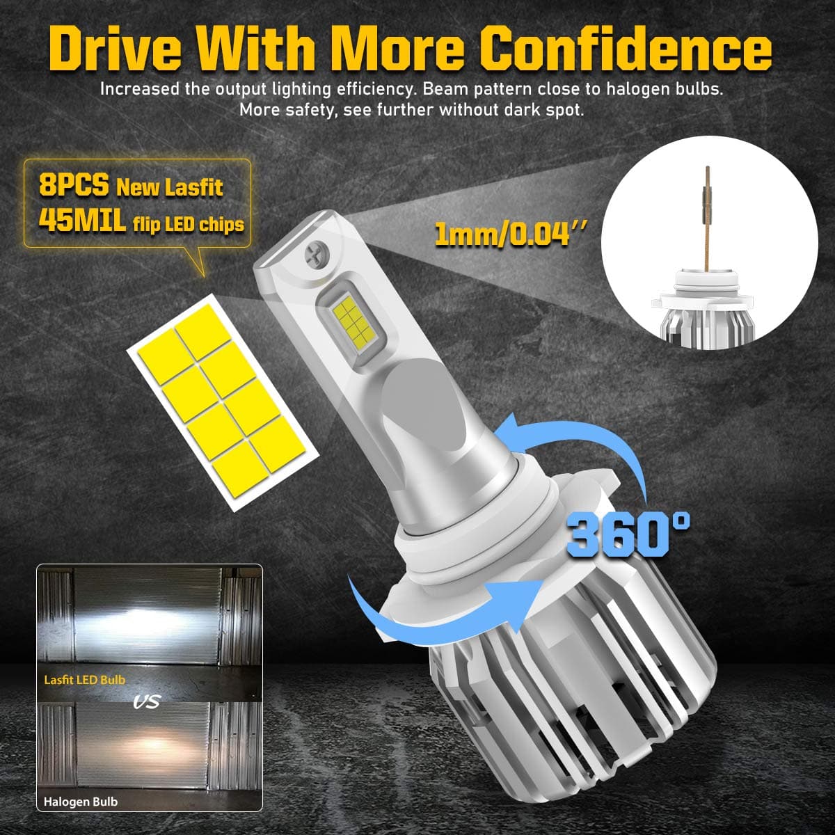 Fit for Toyota Corolla 2009-2013 LED Bulbs 9006 9005 Interior Light Bulbs Upgrade - Image 48