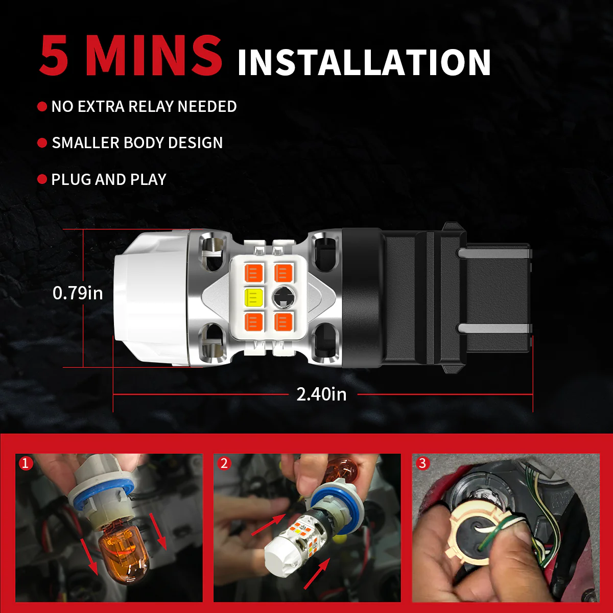 Custom Engineered for 2015-2025 Ford Transit-150/250/350 LED Bulbs Upgrade | Tested and Verified - Image 16