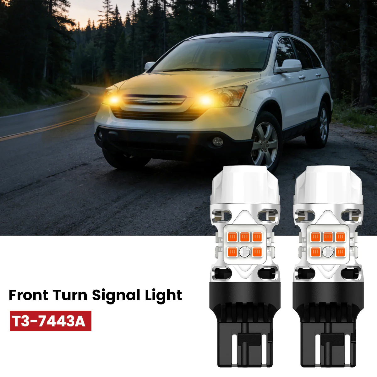 Fit for 2007-2014 Honda CR-V LED Bulbs H4 Exterior Interior Bulbs Plug n Play - Image 21