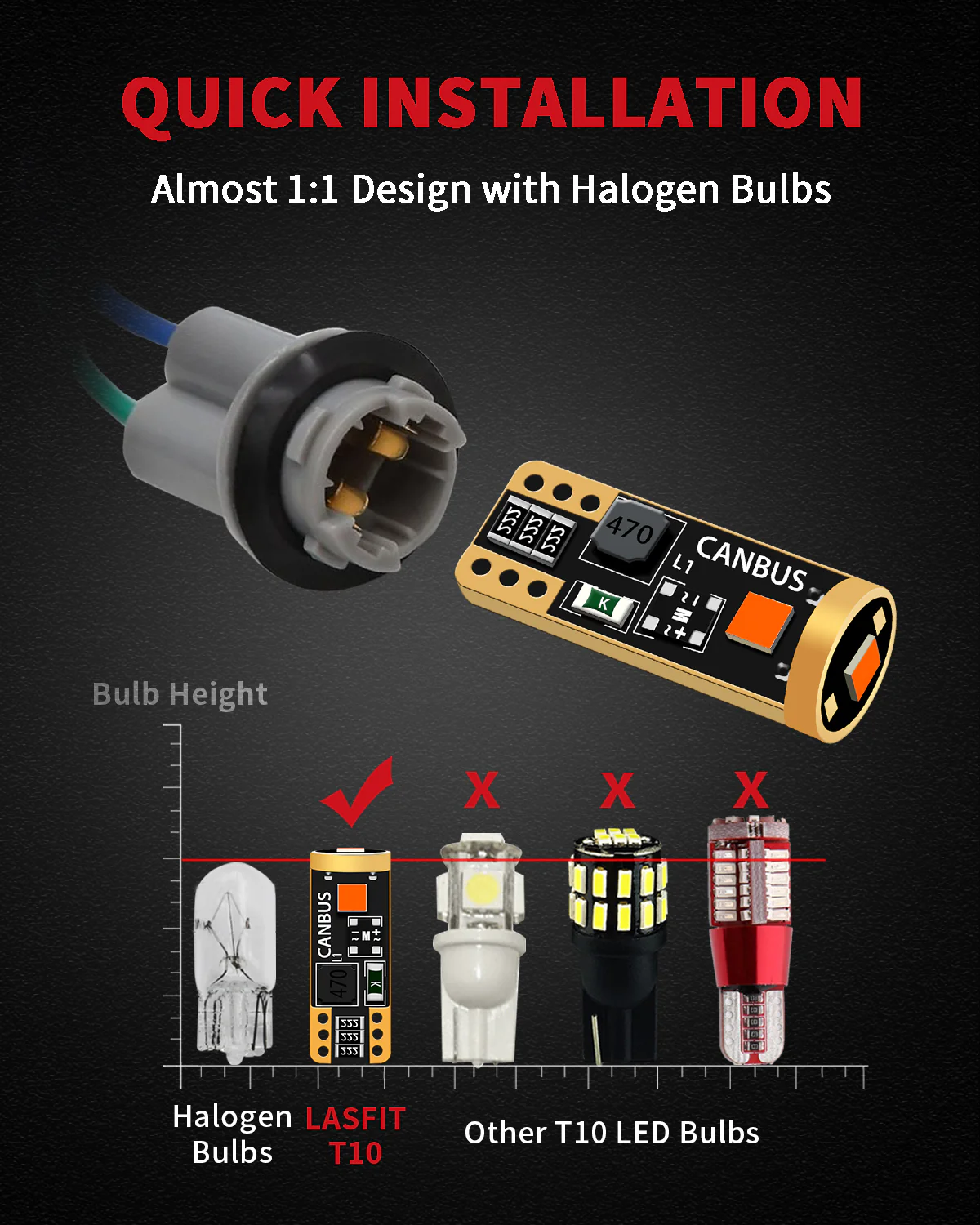 Fit for 2007-2009 Nissan Sentra The Brightest LED Bulbs Upgrade - Image 37