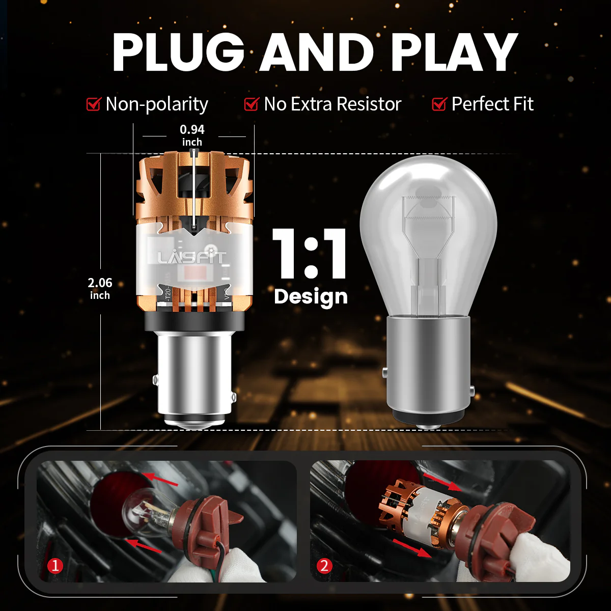 Fit for 2011-2013 Hyundai Elantra The Brightest LED Bulbs Upgrade - Image 38
