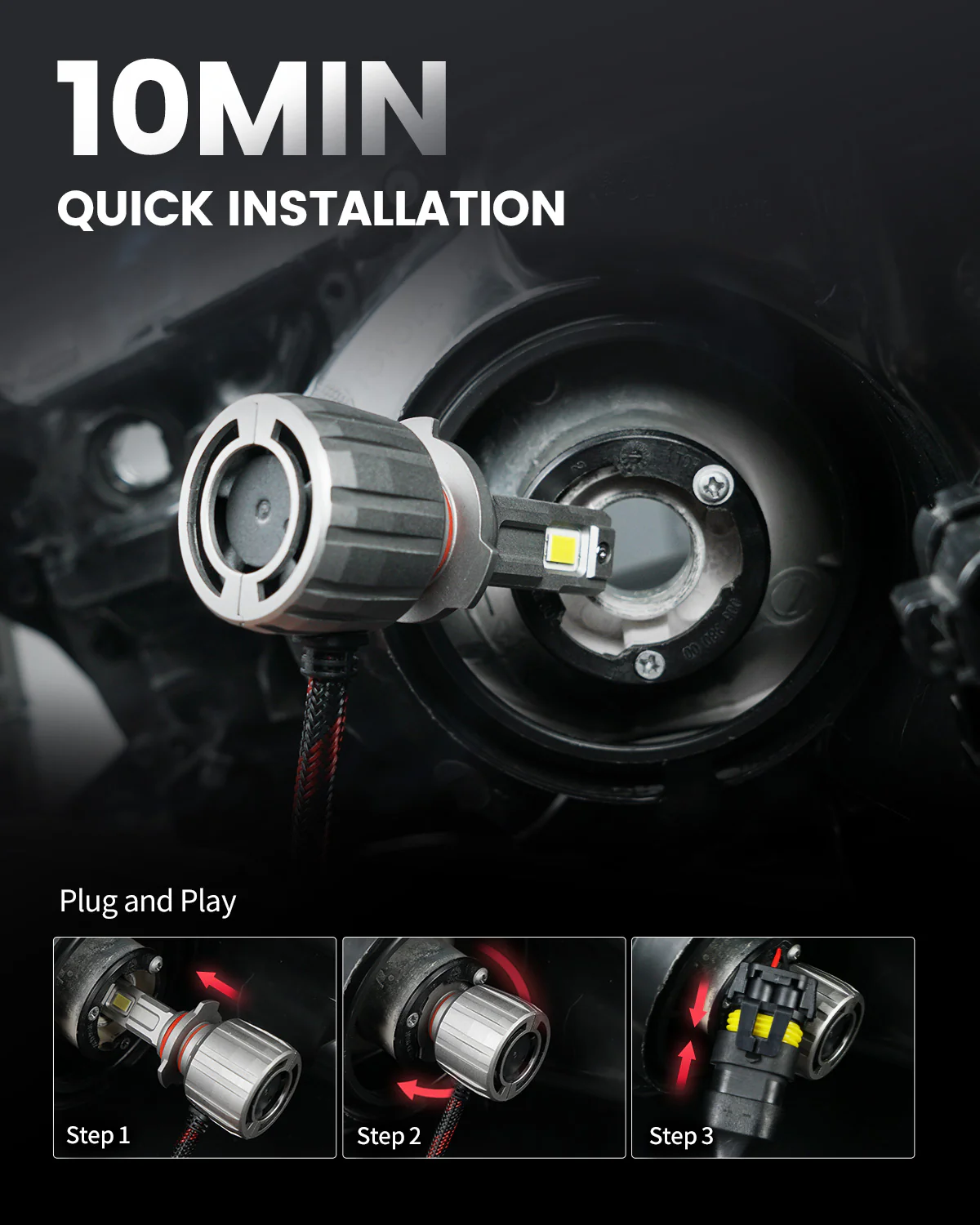 Fit for 2011-2020 Dodge Journey The Brightest LED Bulbs Upgrade - Image 23