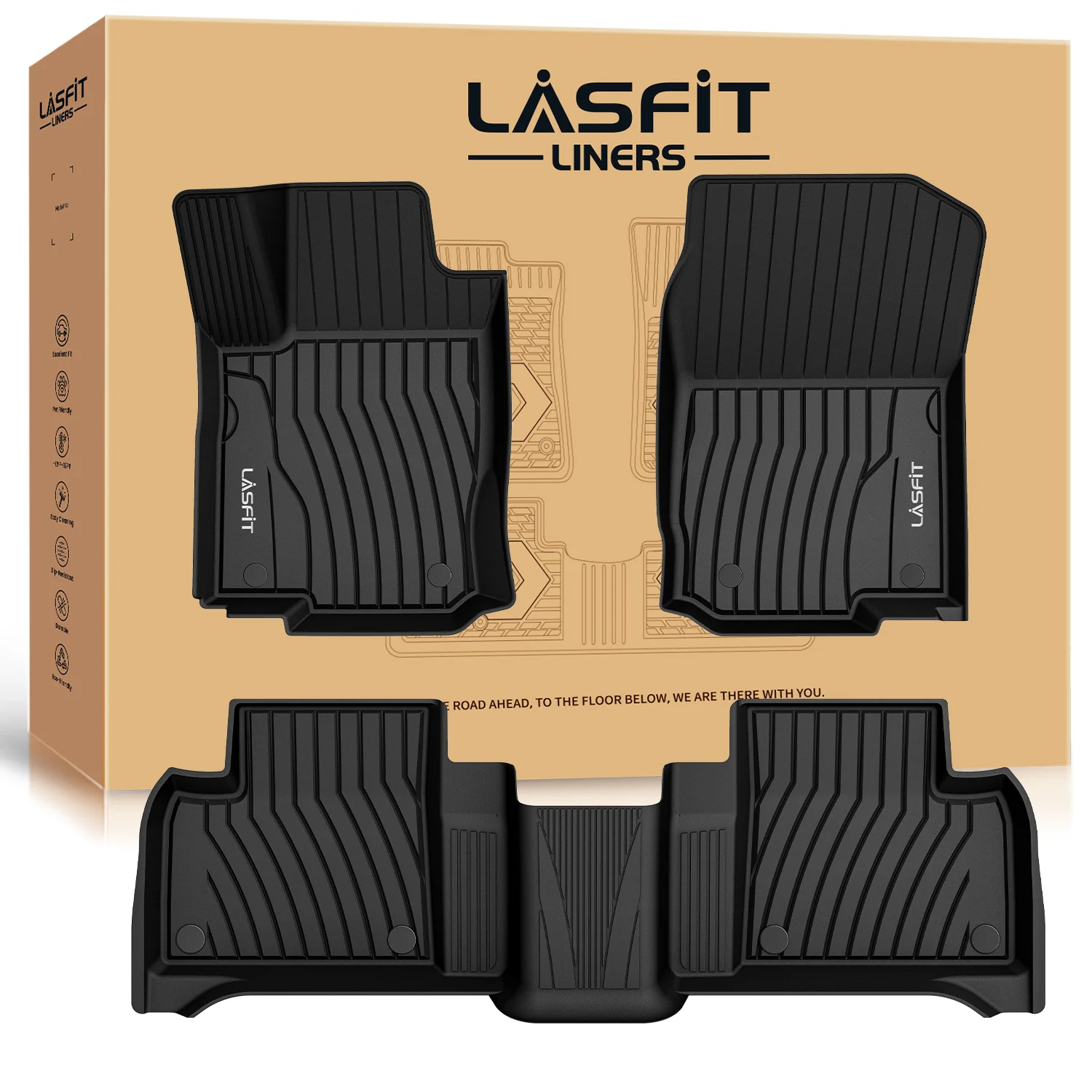 Fit for 2012-2015 Mercedes Benz ML-Class Custom Floor Mats - Image 10