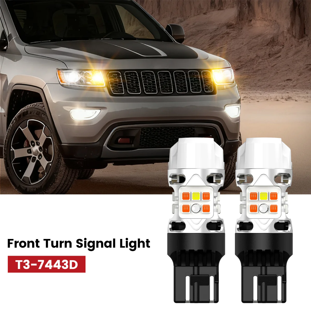 Fit for 2014-2016 Jeep Grand Cherokee LED Bulbs Upgrade | Tested and Verified - Image 14