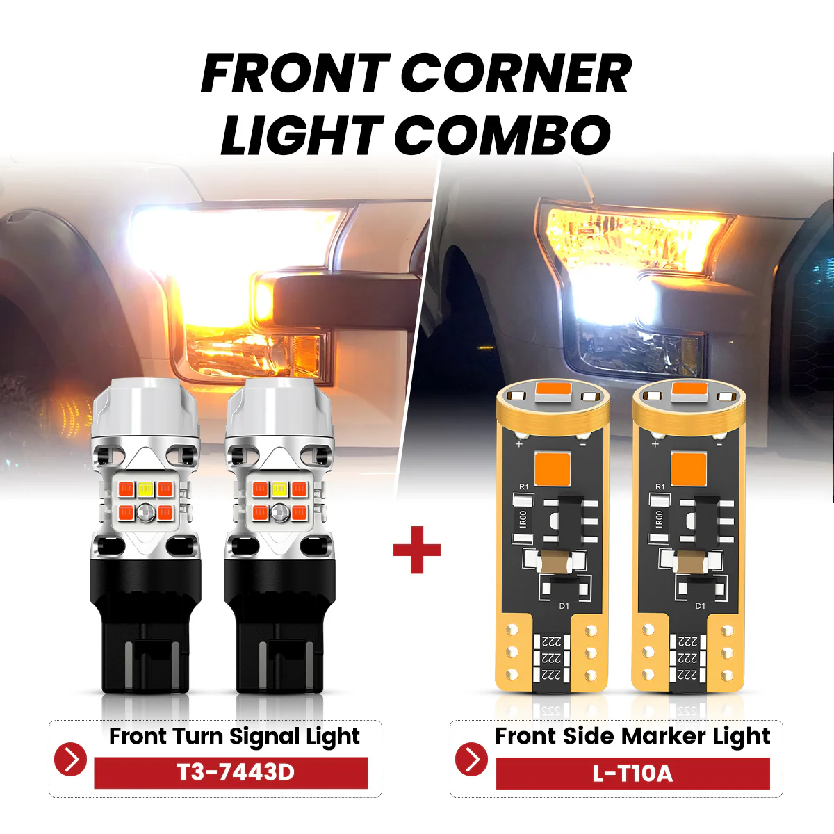 Fit for 2015-2017 Ford F-150 Custom H11 9005 LED Bulbs - Image 32