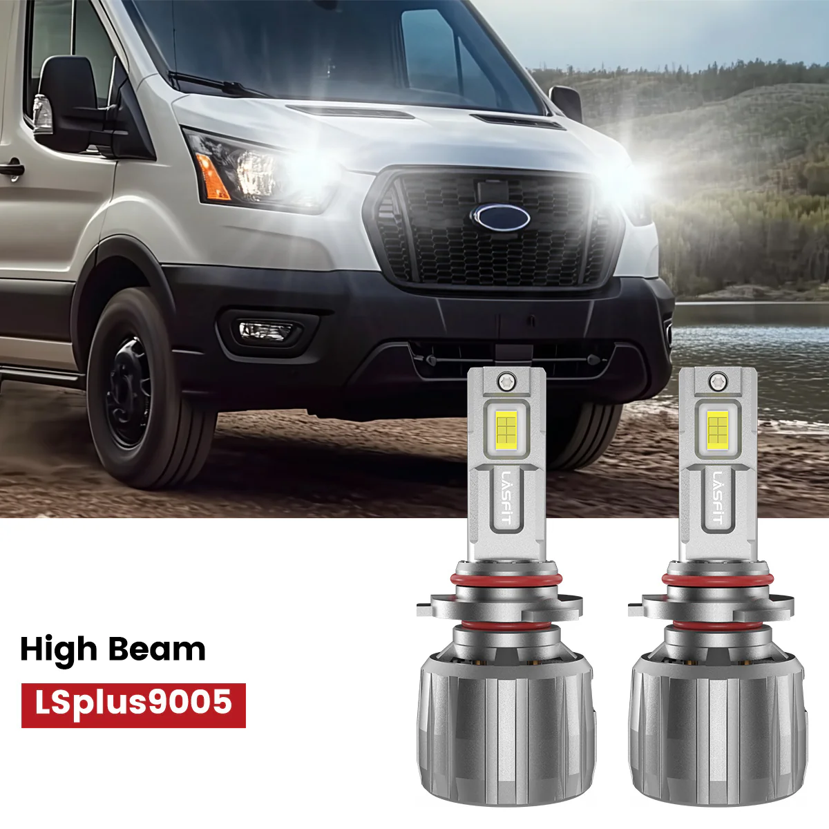 Custom Engineered for 2015-2025 Ford Transit-150/250/350 LED Bulbs Upgrade | Tested and Verified - Image 9