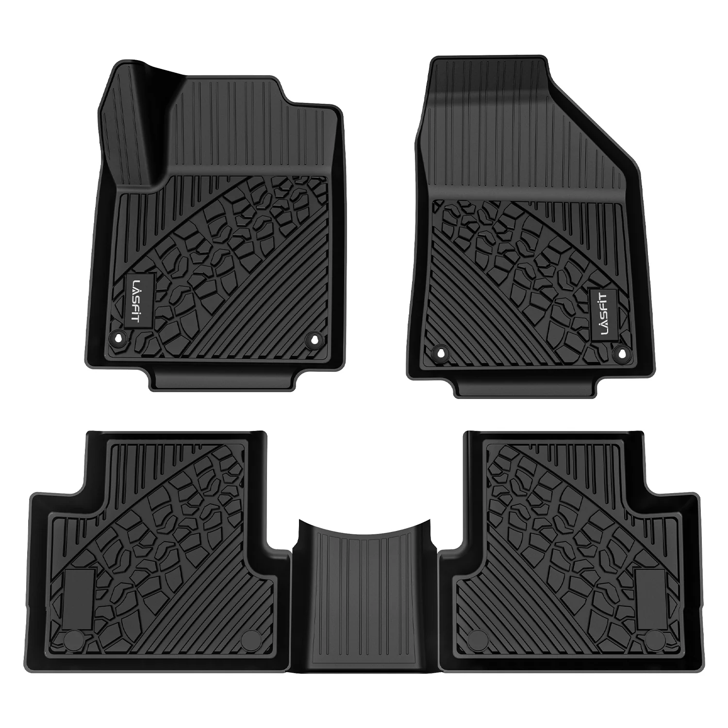 Fit for 2015 Jeep Cherokee Floor Mats, Fit Non-raised Dead Pedal ONLY