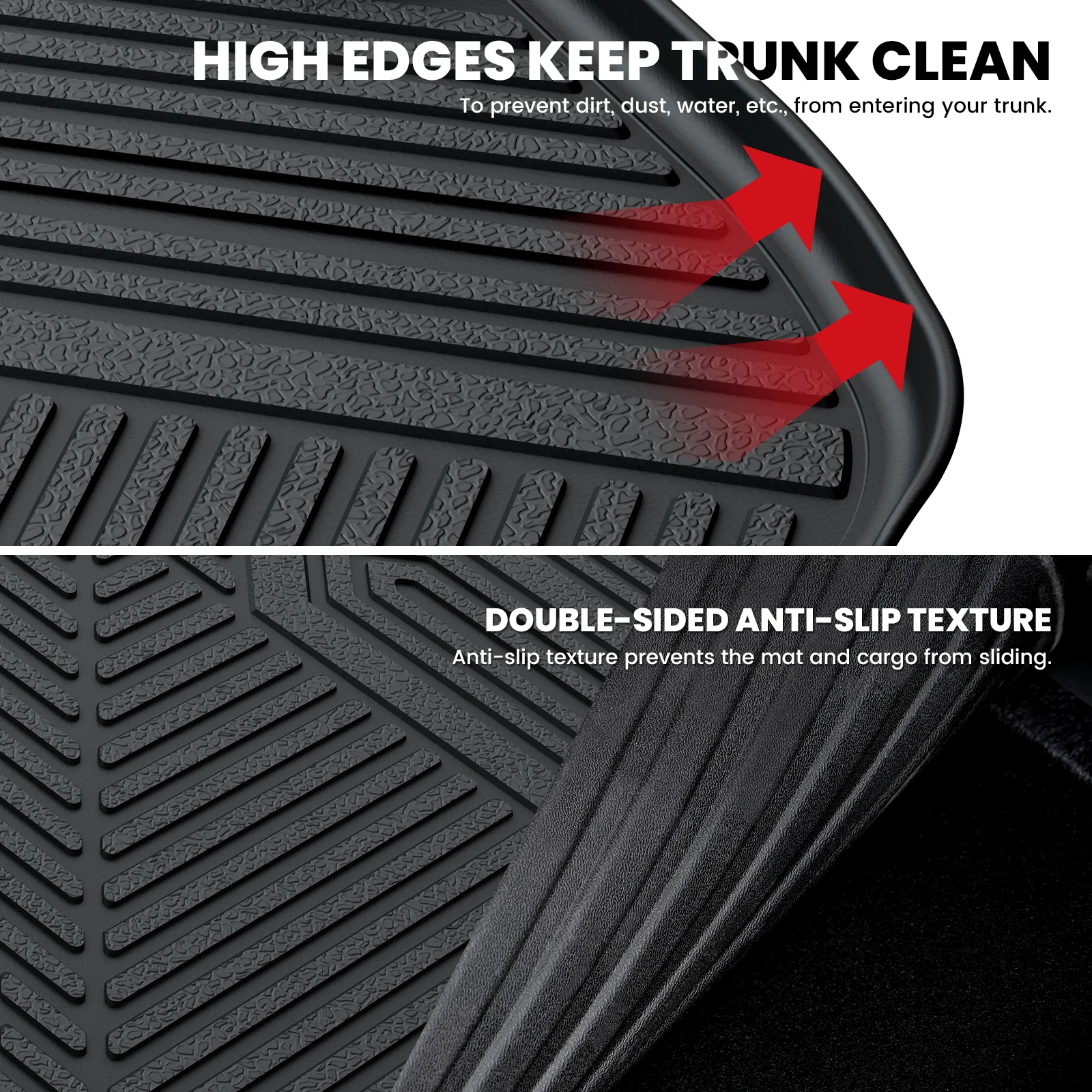 Fit for 2015 Jeep Cherokee Floor Mats, Fit Non-raised Dead Pedal ONLY - Image 12