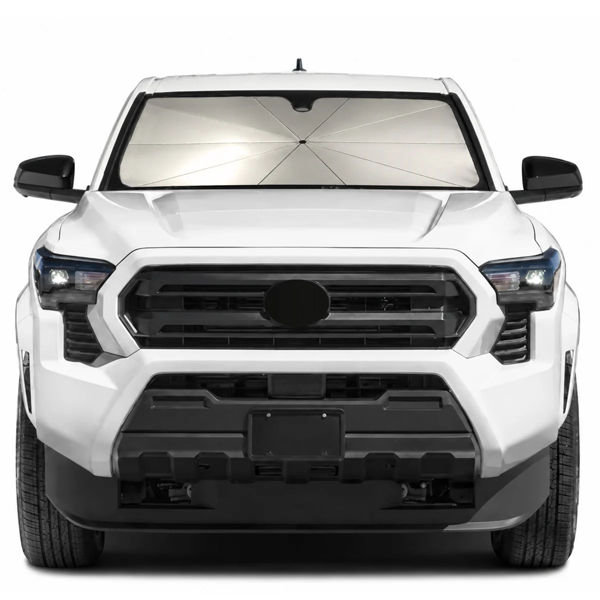 Custom-Fit Windshield Sun Shade Umbrella for 2016-2026 Toyota Tacoma - Image 4
