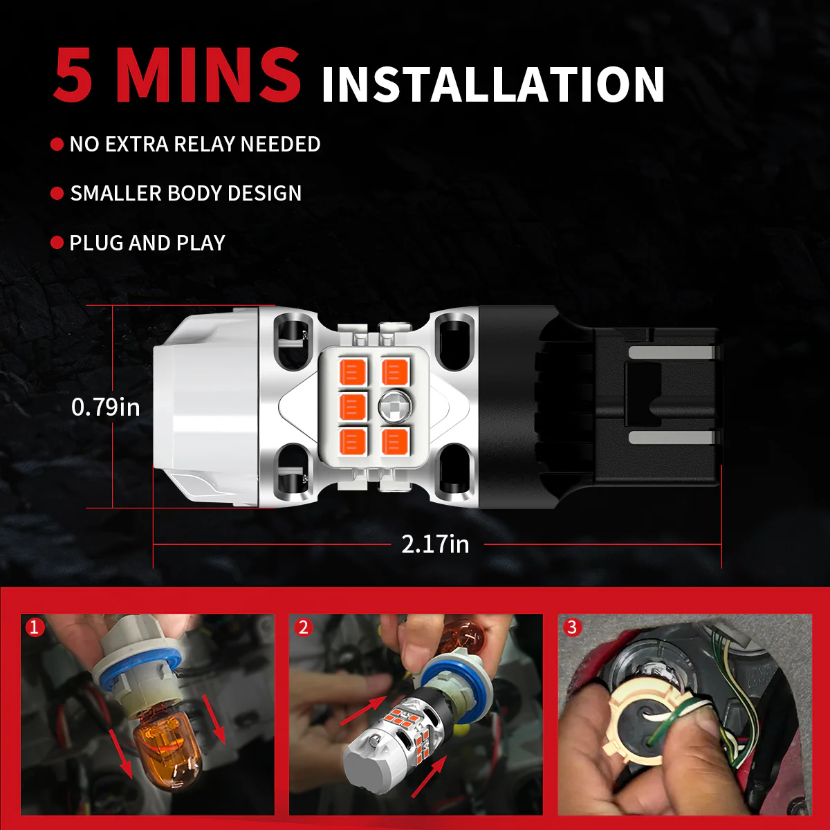 Fit for 2019-2021 Honda Passport The Brightest LED Bulbs Upgrade - Image 24
