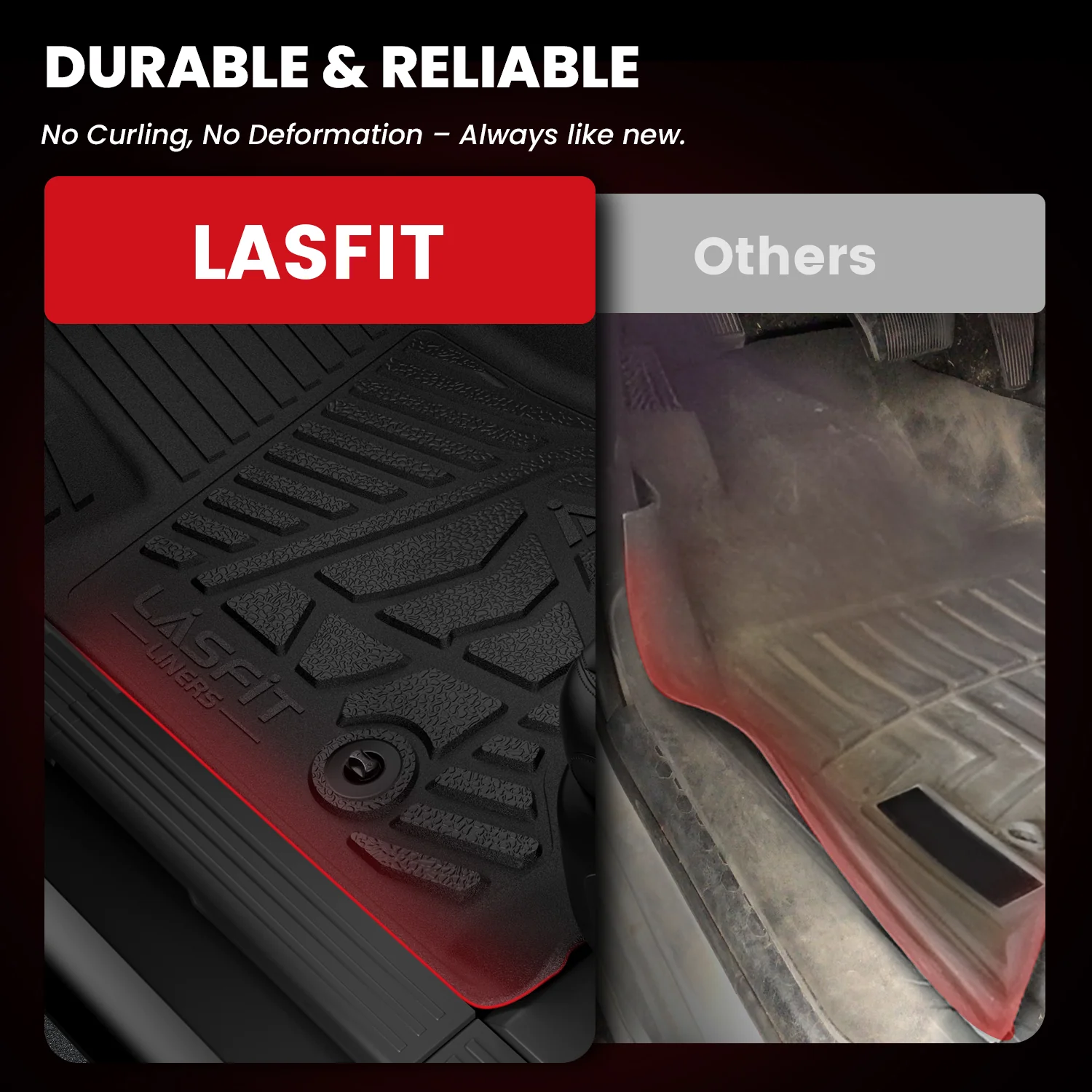 Fit for 2020-2026 GMC Sierra or Sierra Denali 2500HD 3500HD Floor Mats, Fit Carpet Floor Only - Image 47