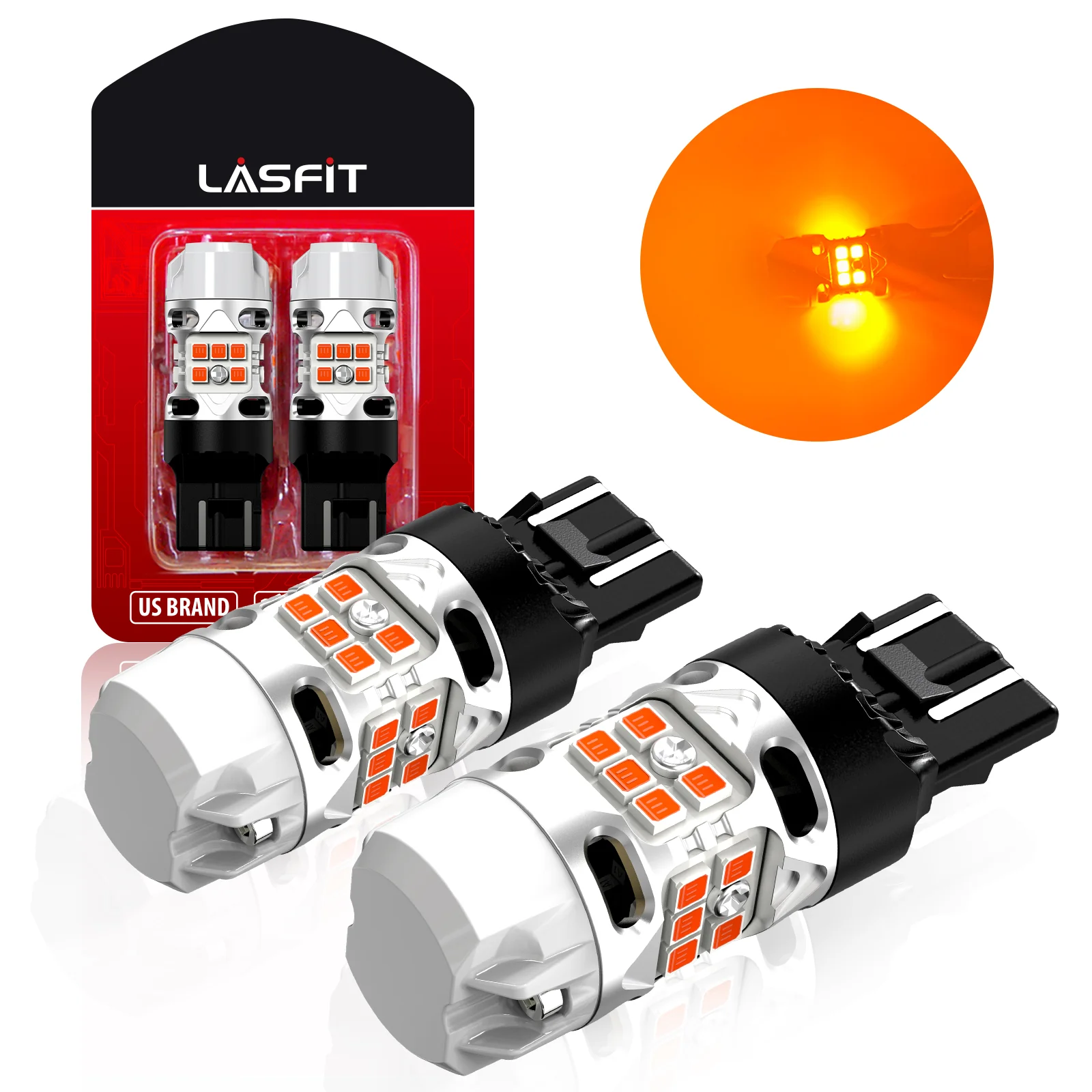 Fit for 2016-2020 Mazda MX-5 Miata LED Turn Signal Backup License Plate Light Bulbs - Image 4
