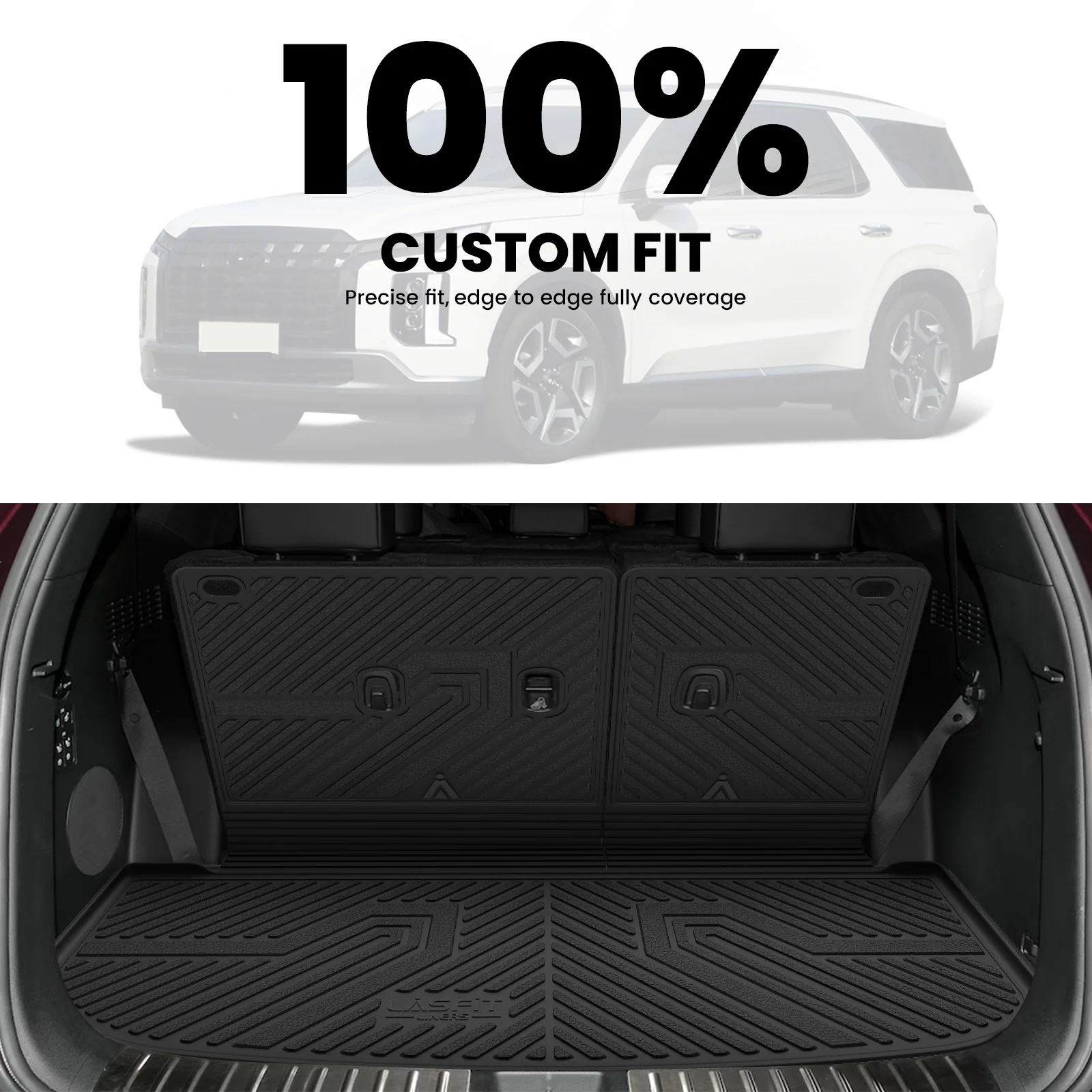Fit for 2020-2025 Hyundai Palisade Custom Floor Mats or Seatback & Cargo Mat - Image 12