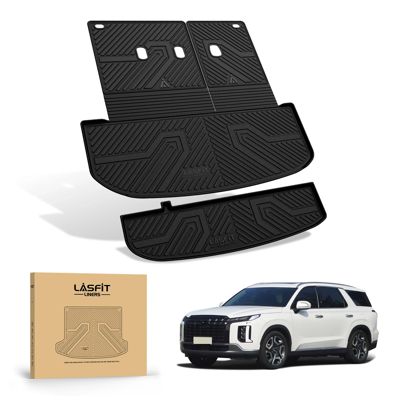 Fit for 2020-2025 Hyundai Palisade Custom Floor Mats or Seatback & Cargo Mat - Image 17