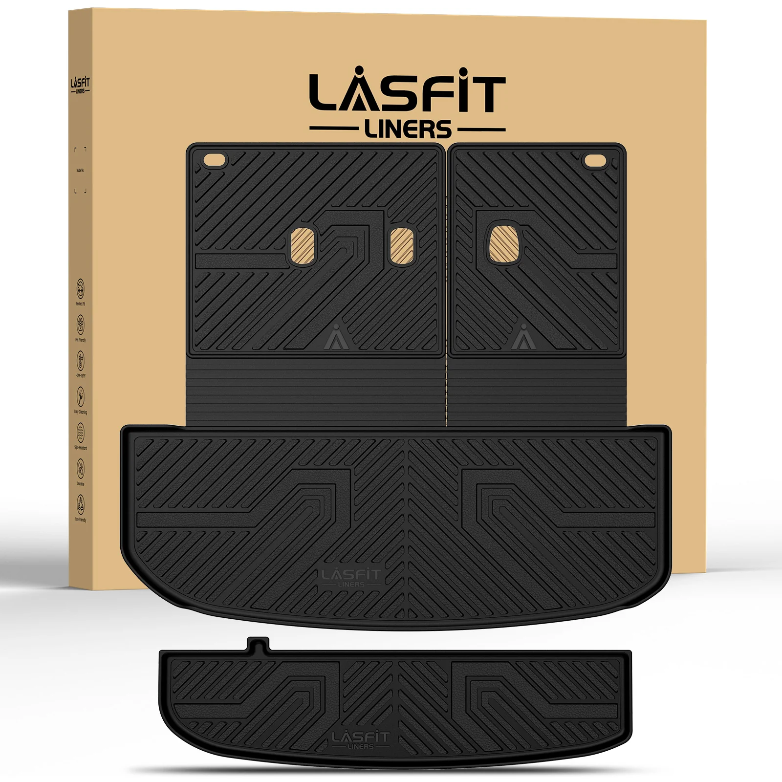 Fit for 2020-2025 Hyundai Palisade Custom Floor Mats or Seatback & Cargo Mat - Image 18