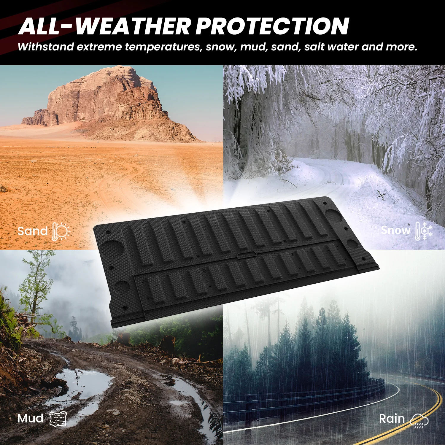 Fit for 2019-2026 GMC Sierra 1500 Truck Bed Mat or Tailgate Mat, Not Fit 2019 Sierra 1500 LD - Image 37