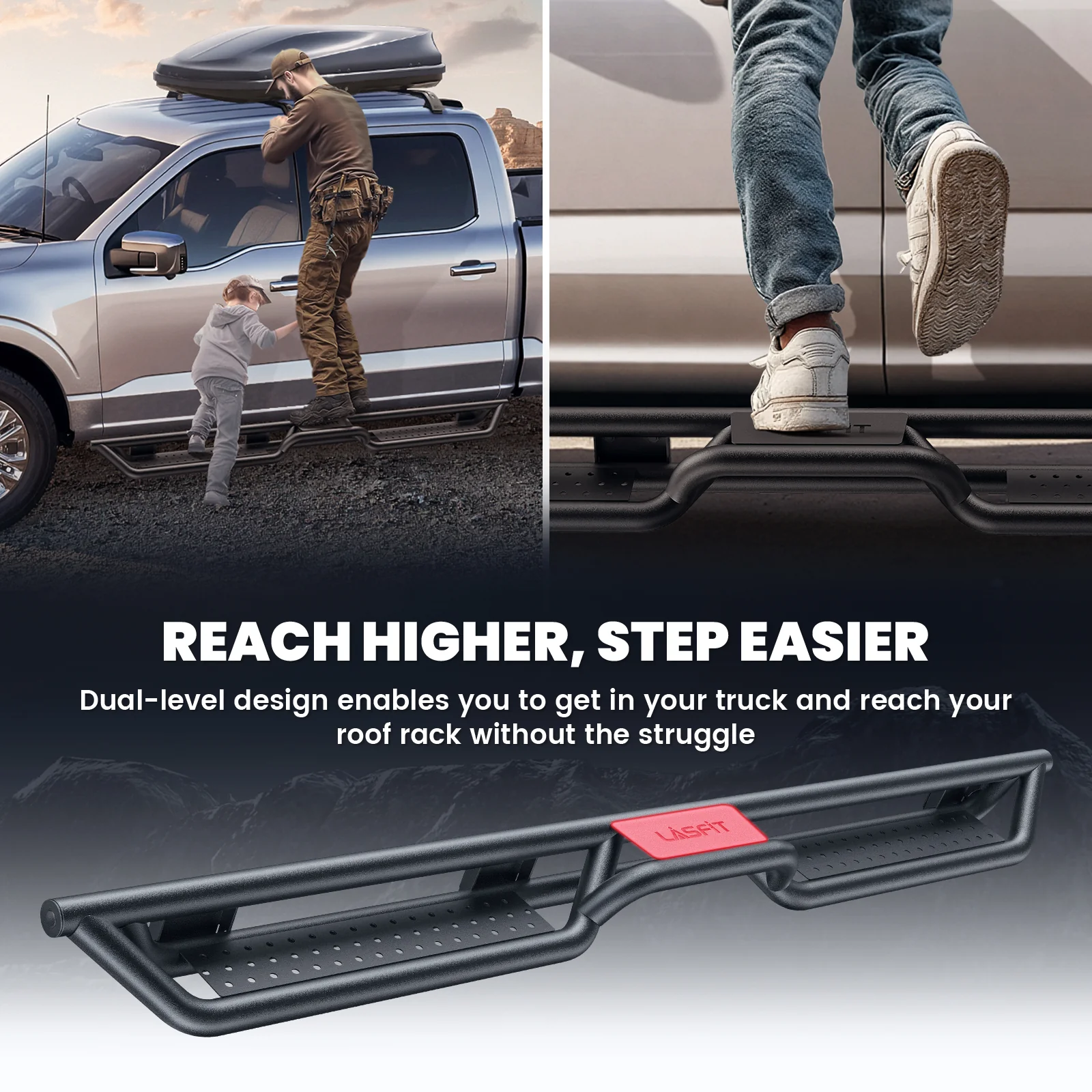Fit for 2019-2024 Ram 1500 Classic Running Boards Side Steps, Fit Crew Cab ONLY - Image 6