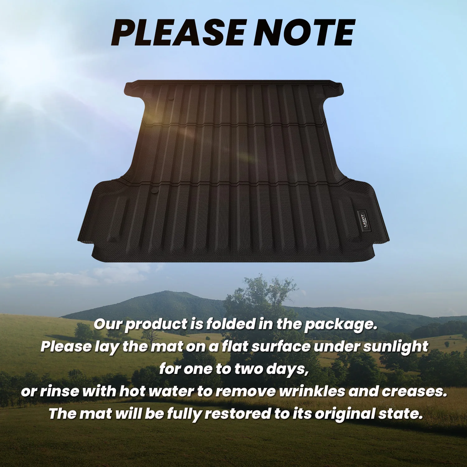 Fit for 2019-2026 Ram 1500 Truck Bed Mat & Tailgate Mat, Fit without RAM RamBox, Not Fit Drop-in liners - Image 25