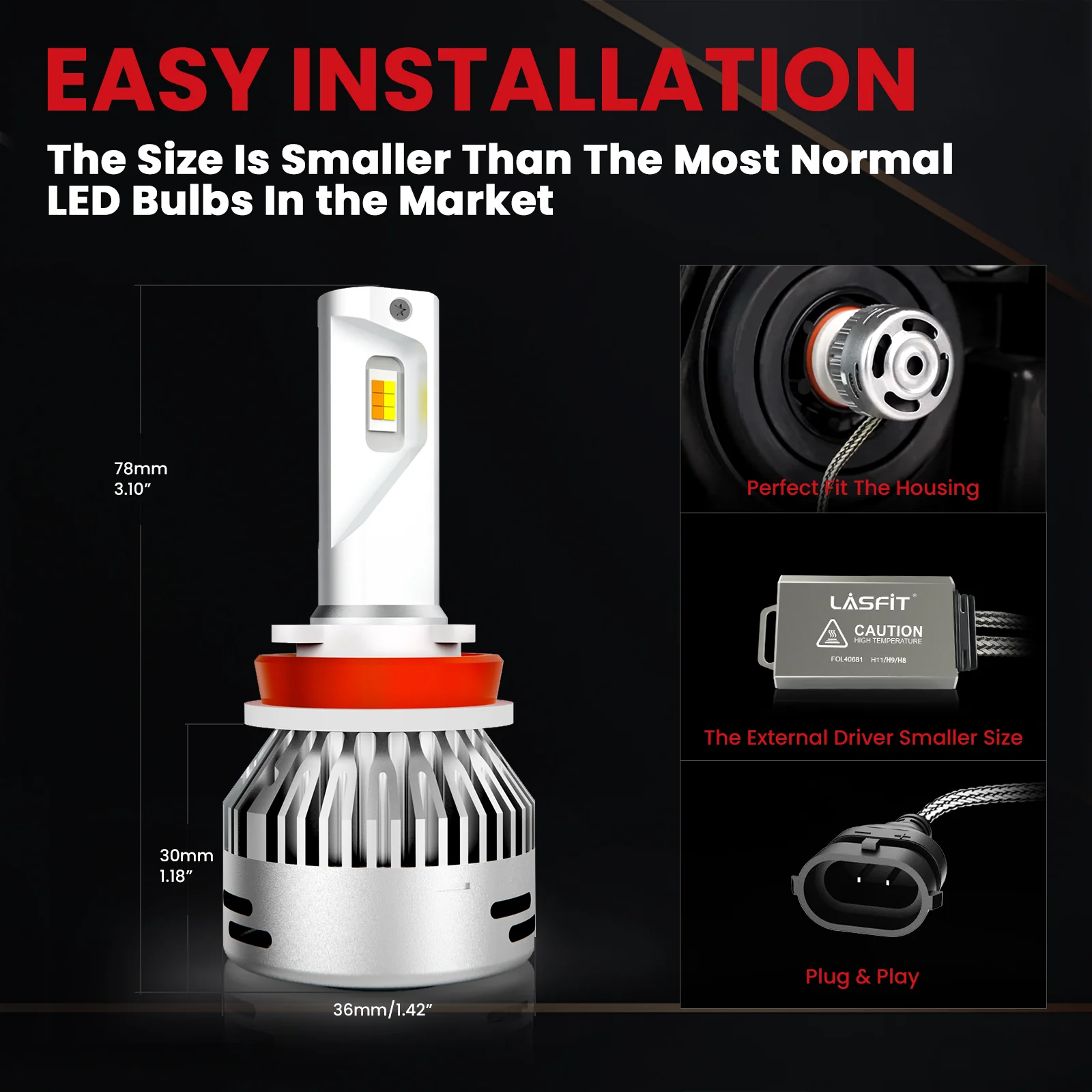 Fit for 2015-2018 Jeep Renegade The Brightest LED Bulbs Upgrade - Image 14