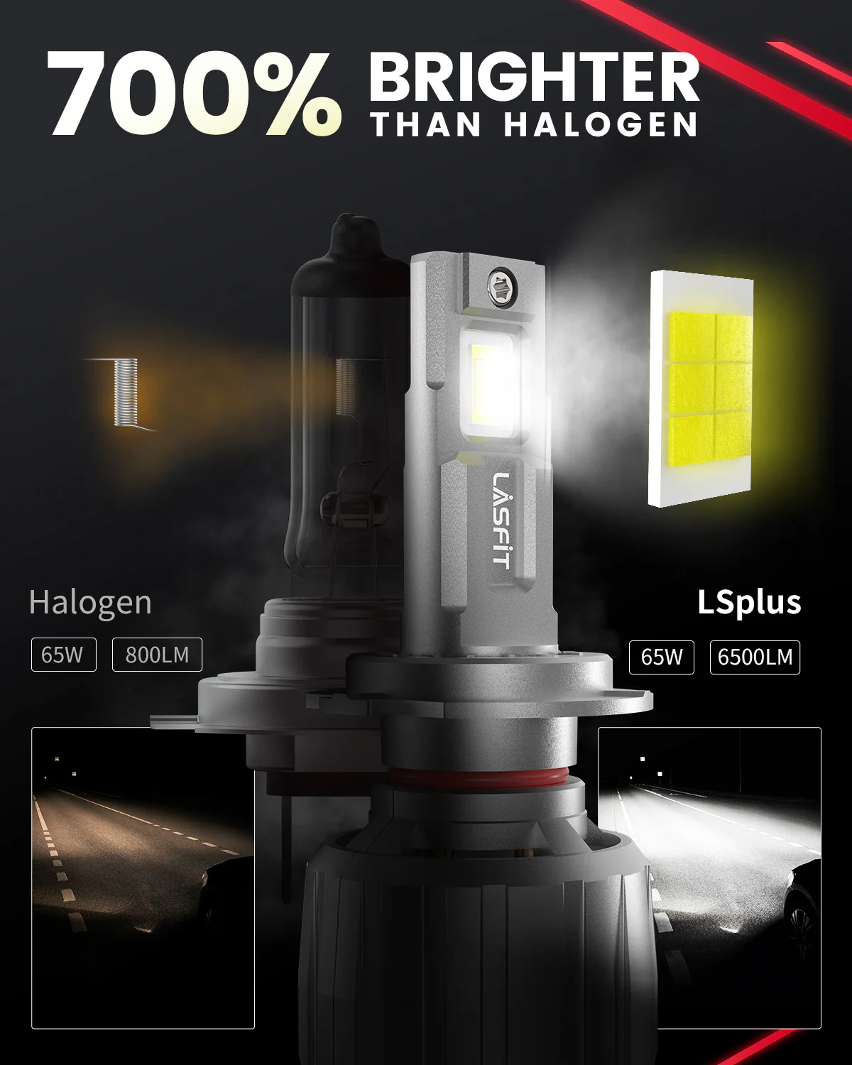 Fit for 2013-2015 Chevrolet Malibu The Brightest LED Bulbs Upgrade - Image 26
