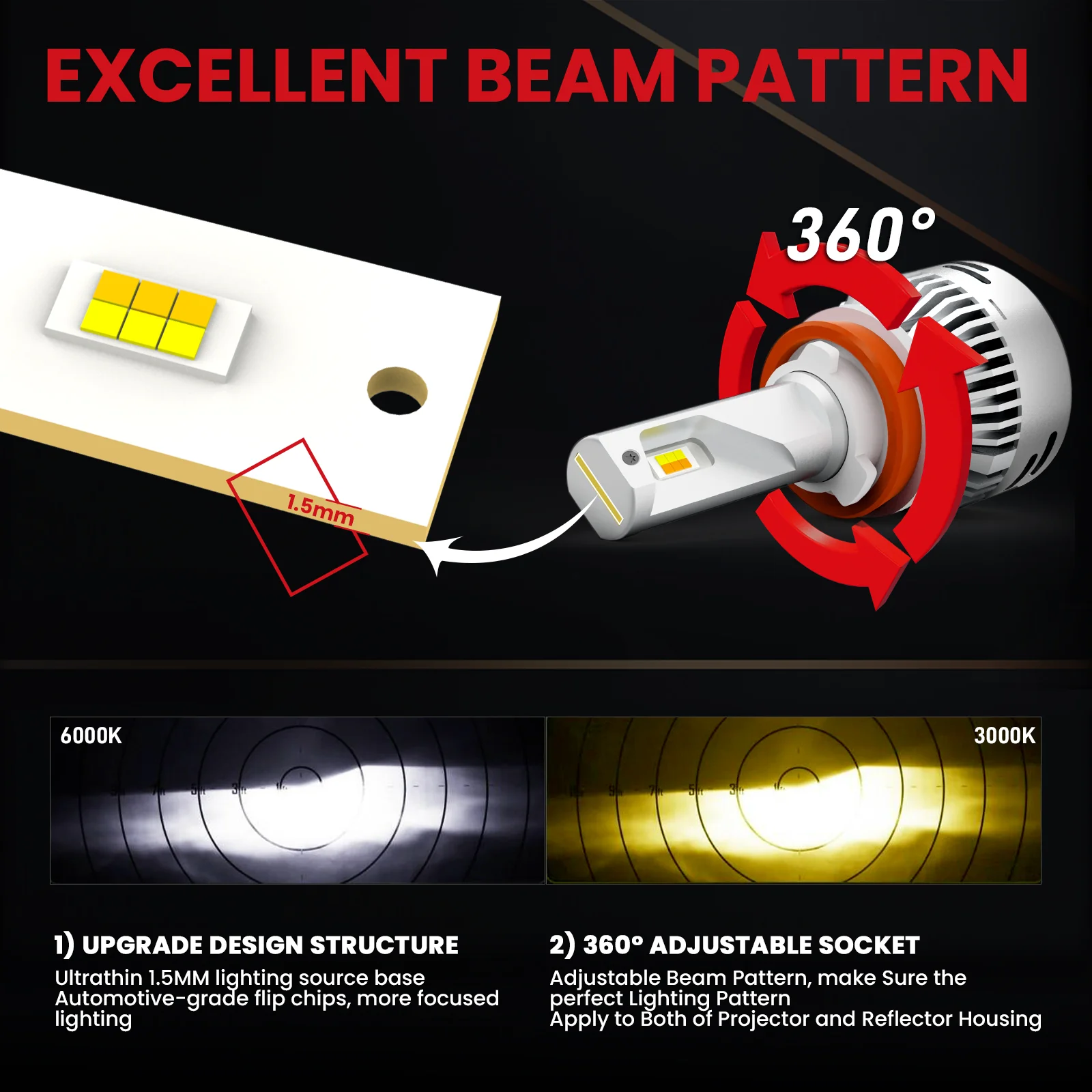 Fit for 2007-2009 Nissan Sentra The Brightest LED Bulbs Upgrade - Image 17