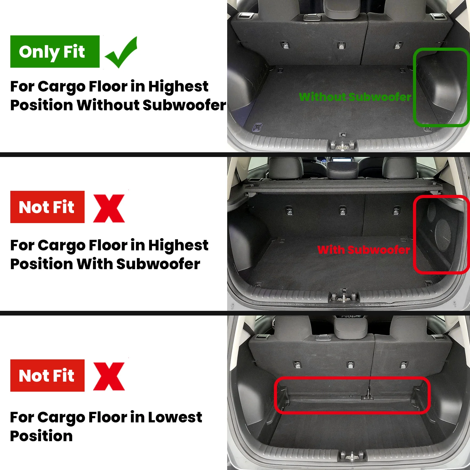 Fit for 2020-2025 Kia Soul Floor Mats & Cargo Mat - Image 2