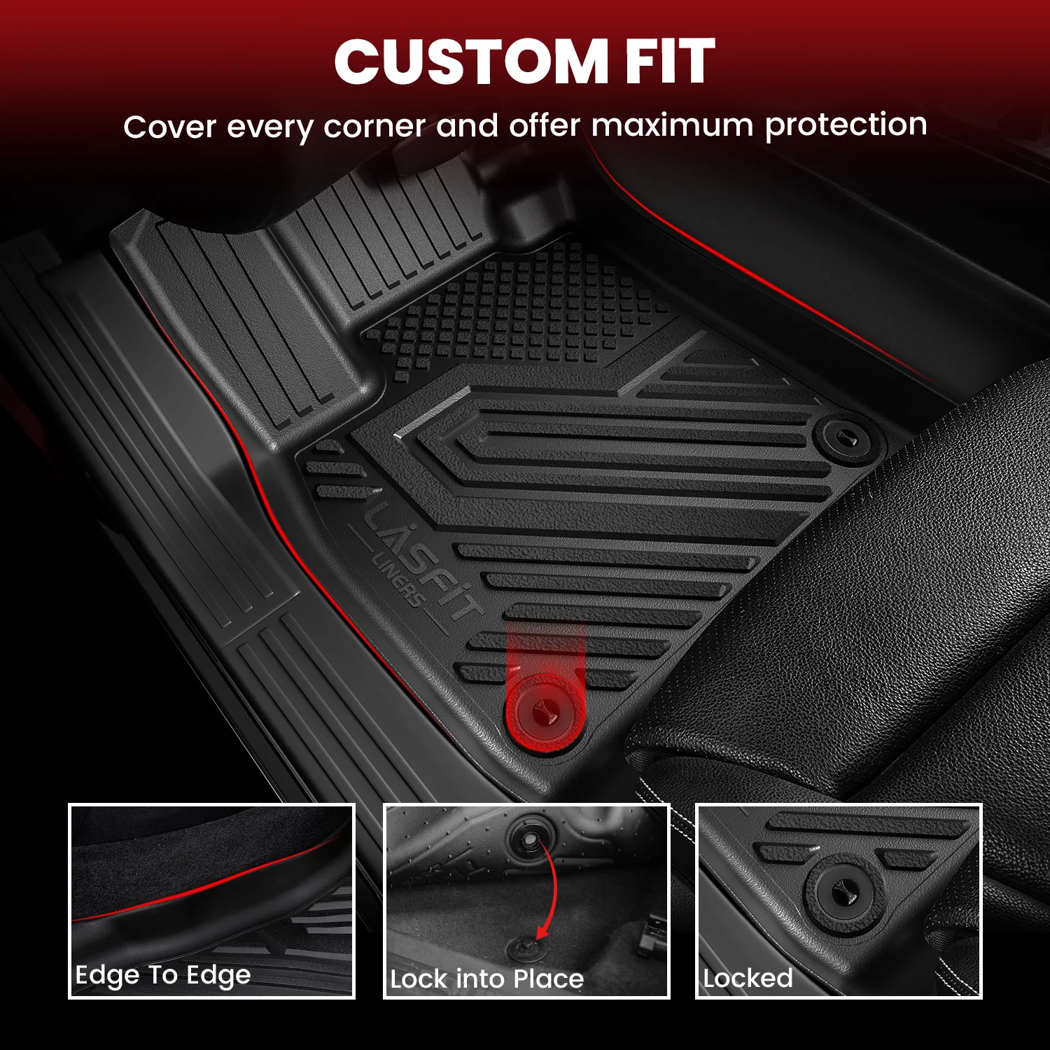 Fit for 2020-2026 Mazda CX-30 Floor Mats & Cargo Mat - Image 2