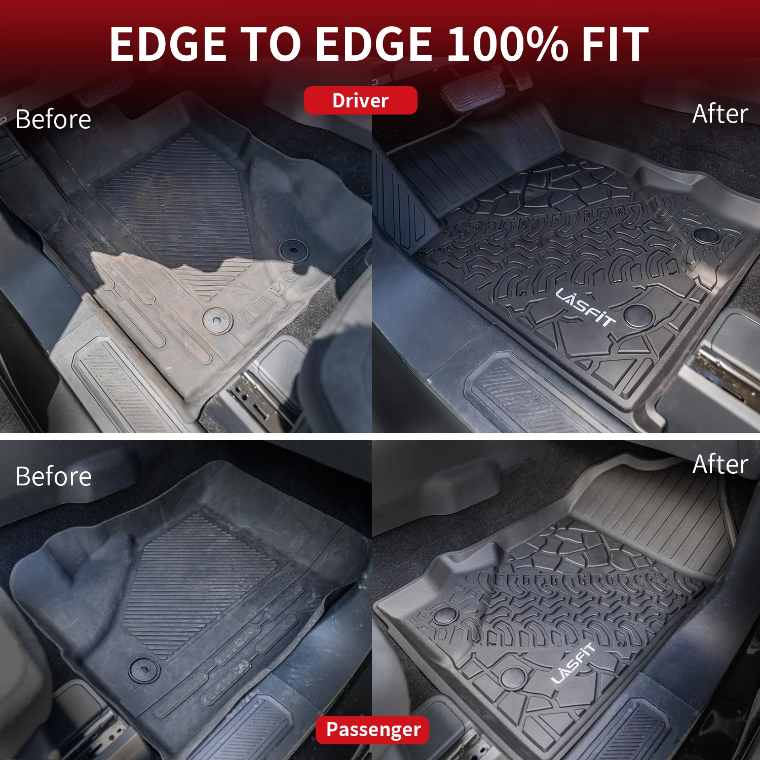 Fit for 2021-2026 Ford Bronco Custom Floor Mats or Cargo Mat, Not For Sport - Image 4