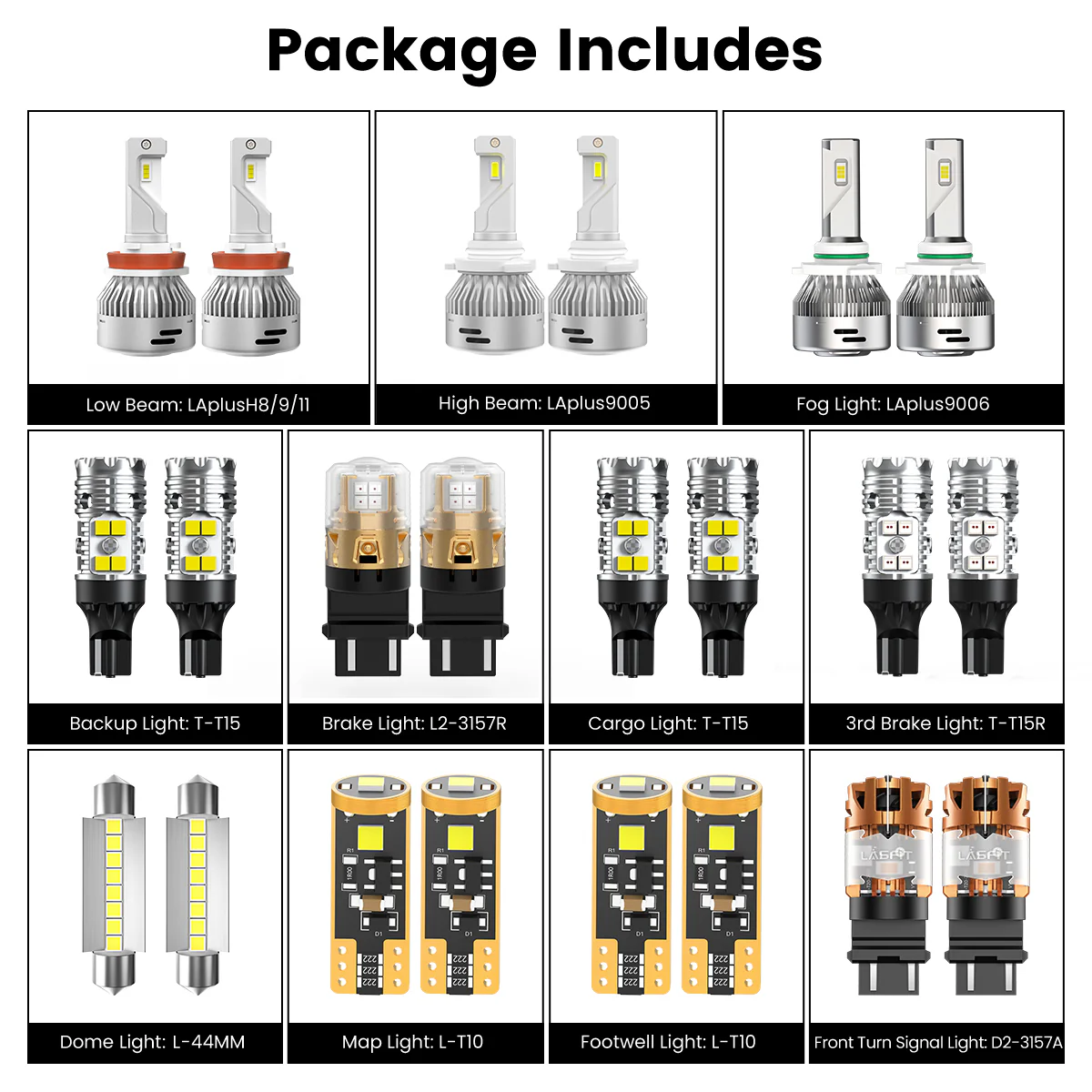 Fit for 2019-2024 Ram 1500 Classic LED Bulbs Upgrade | Tested and Verified - Image 2
