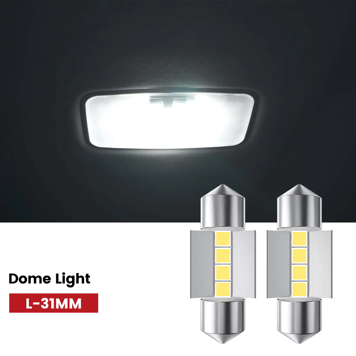 Fit for 2022-2024 Kia Forte The Brightest LED Bulbs Upgrade | Tested and Verified - Image 27