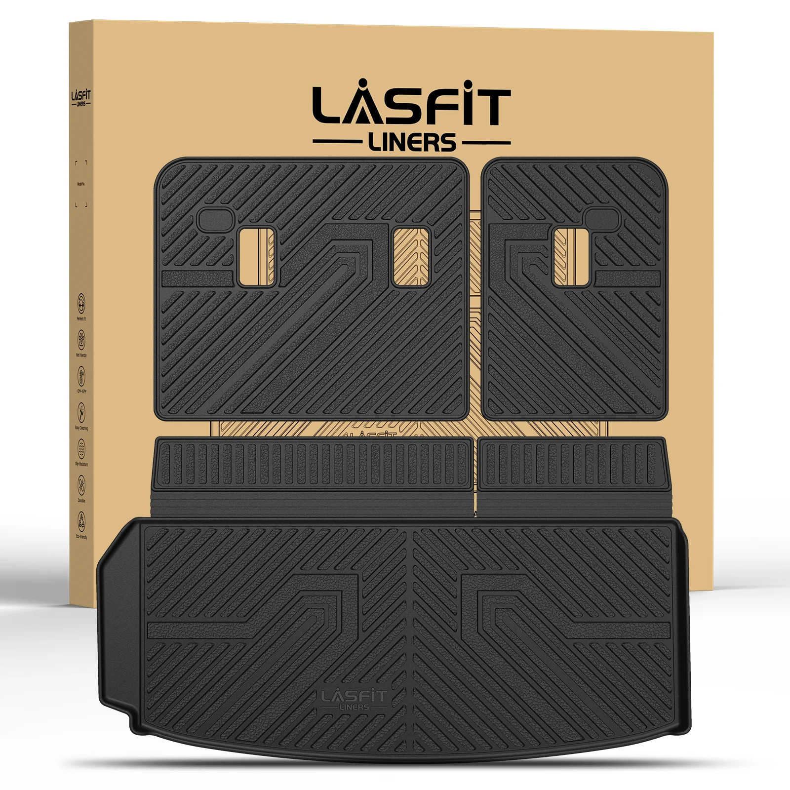 Fit for 2024-2026 Chevrolet Traverse Floor Mats or Cargo Mat & Seatback Mat - Image 20