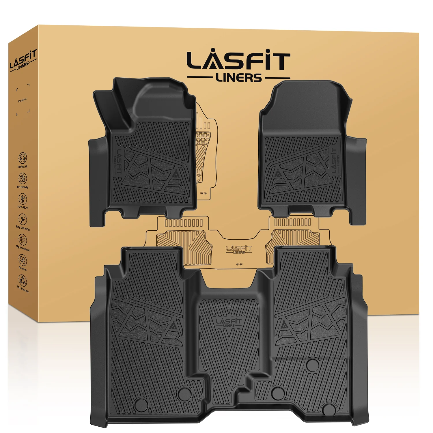 Fit for 2024-2026 Chevrolet Silverado EV Floor Mats - Image 16
