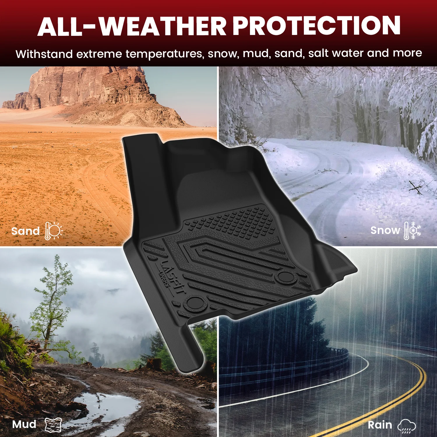 Fit for 2024-2026 Toyota Land Cruiser Floor Mats or Seatback & Cargo Mat - Image 12