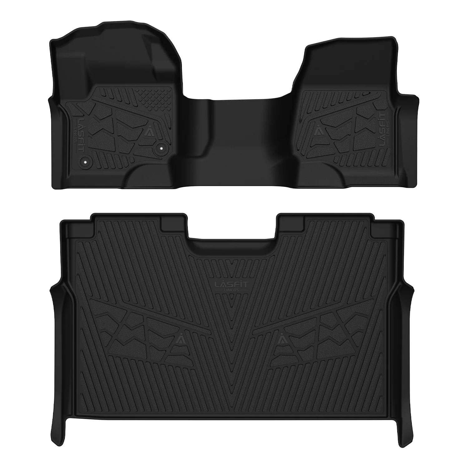 Fit for 2017-2026 Ford F-250 F-350 F-450 F-550 Crew Cab/ Super Cab Floor Mats, Only Fit Carpet Floor with Factory Storage - Image 20