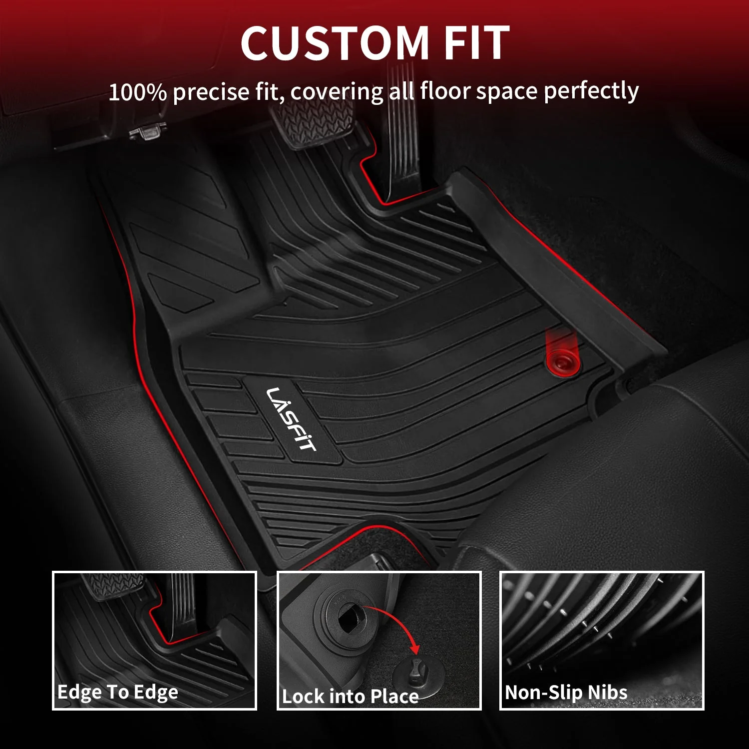 Fit for 2024-2026 Lexus TX Floor Mats - Image 12