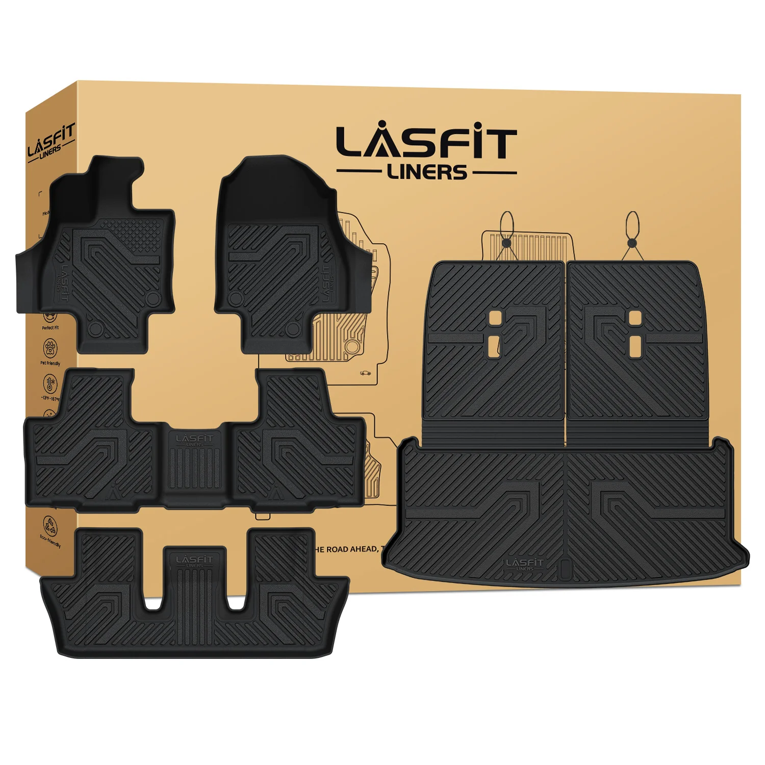 Fit for 2024-2026 Lexus TX Floor Mats - Image 7