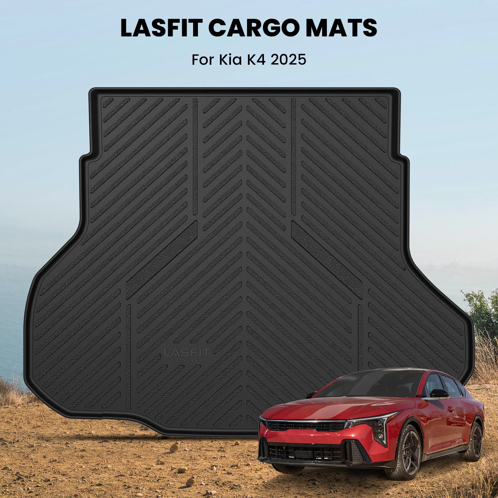 Fit for 2025-2026 Kia K4 Floor Mats or Cargo Mat, Not Fit LX Model - Image 14
