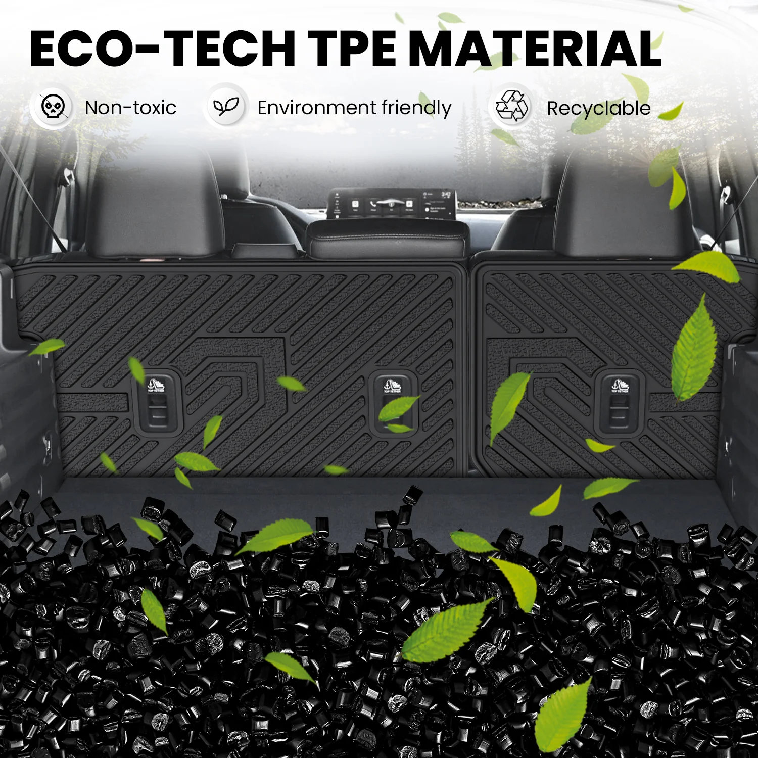Fit for 2026 Honda Passport Floor Mats or Cargo Mat or Seatback Mat - Image 34