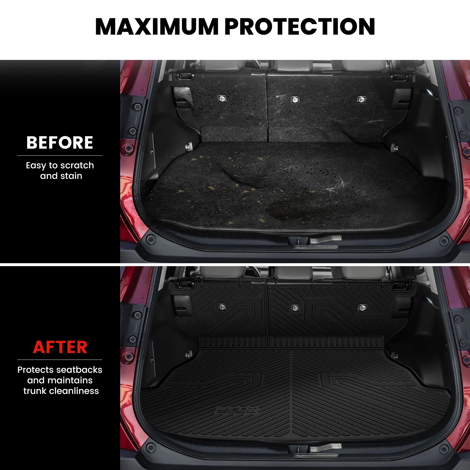 Fit for 2026 Toyota RAV4 Hybrid or RAV4 PHEV Floor Mats or Seatback & Cargo Mats - Image 24