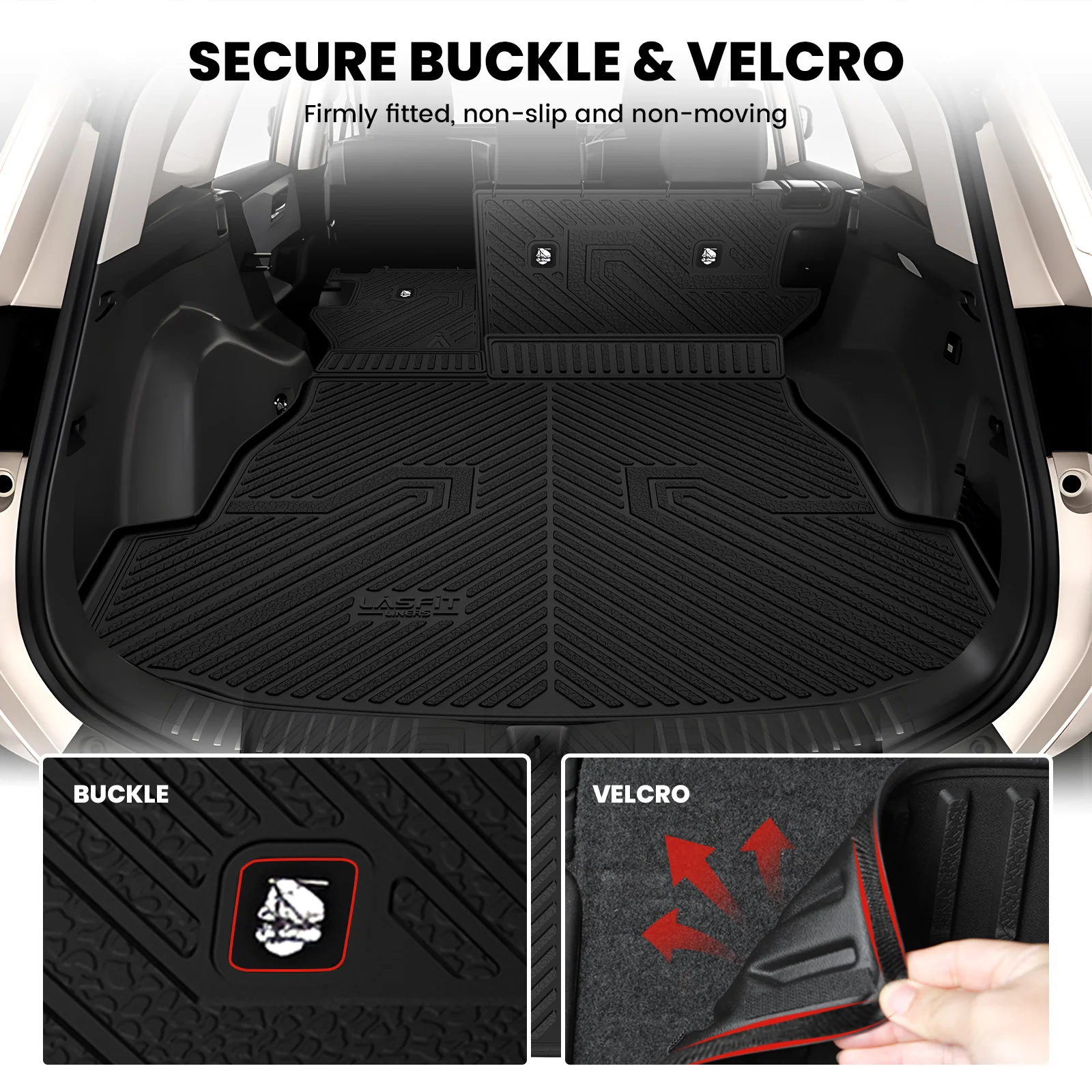 Fit for 2026 Toyota RAV4 Hybrid or RAV4 PHEV Floor Mats or Seatback & Cargo Mats - Image 25