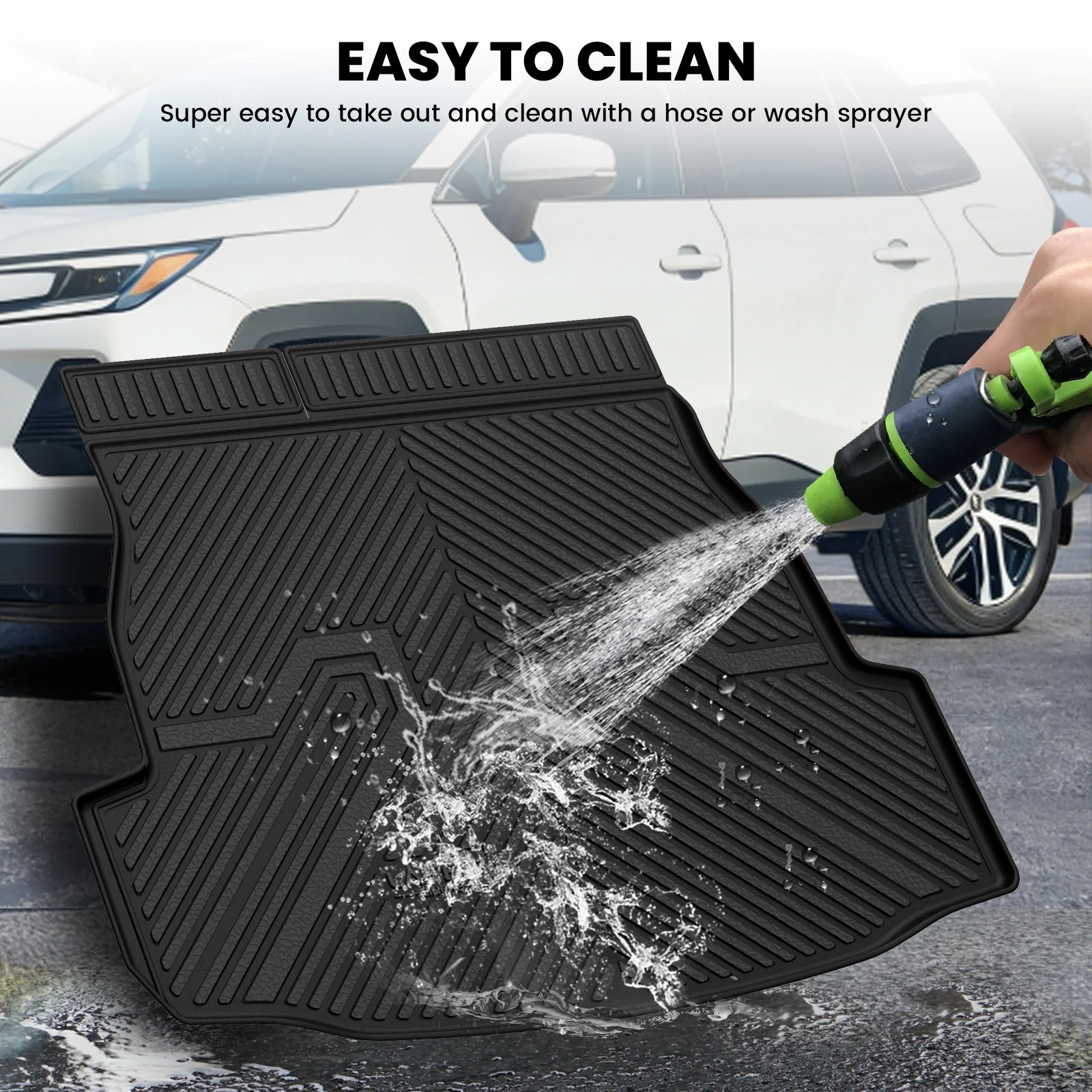 Fit for 2026 Toyota RAV4 Hybrid or RAV4 PHEV Floor Mats or Seatback & Cargo Mats - Image 28