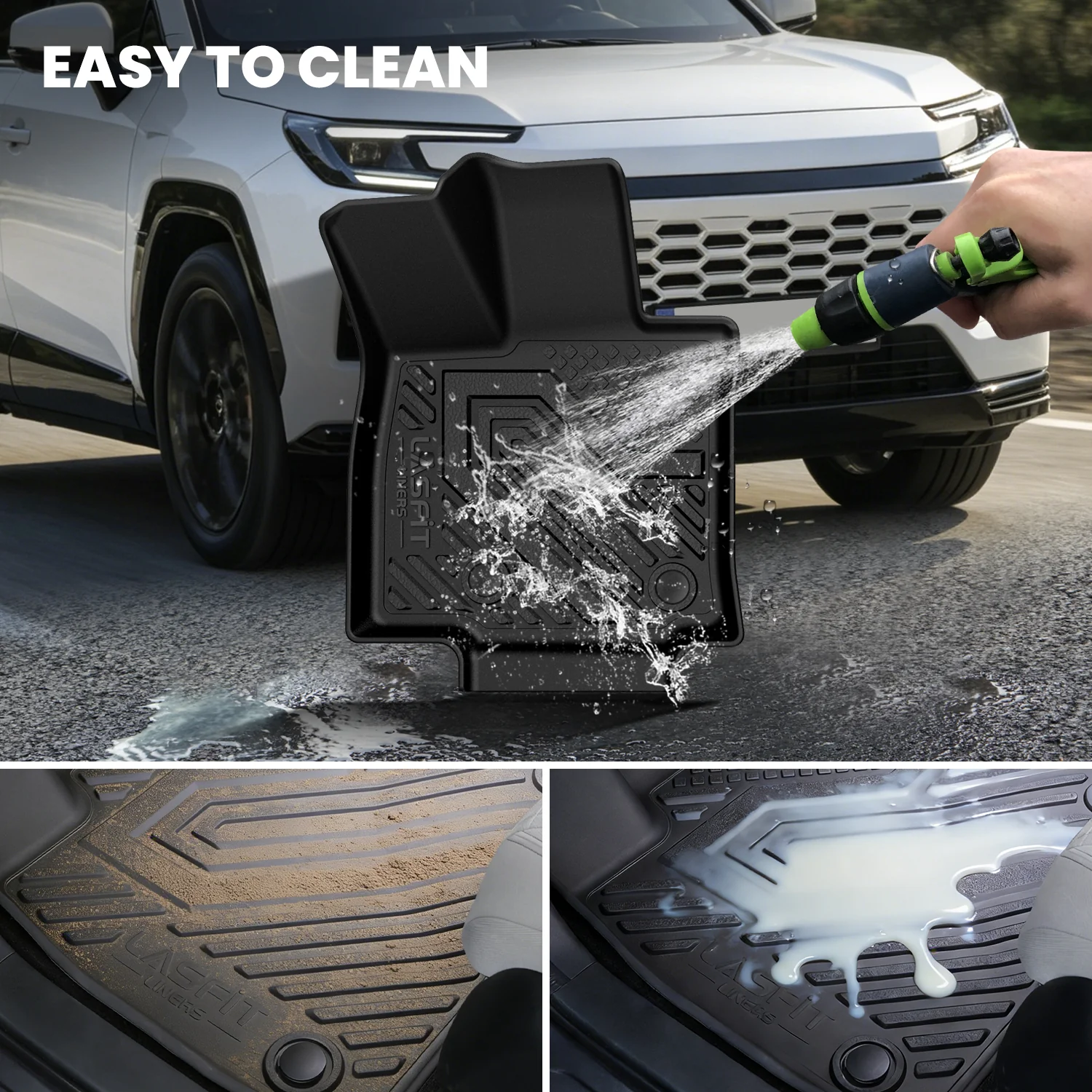 Fit for 2026 Toyota RAV4 Hybrid or RAV4 PHEV Floor Mats or Seatback & Cargo Mats - Image 39