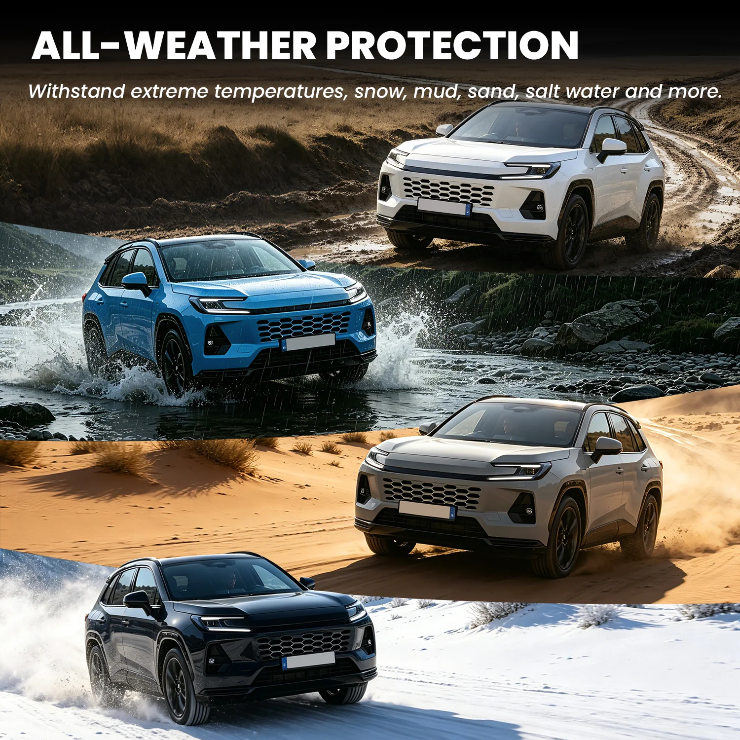 Fit for 2026 Toyota RAV4 Hybrid or RAV4 PHEV Floor Mats or Seatback & Cargo Mats - Image 40