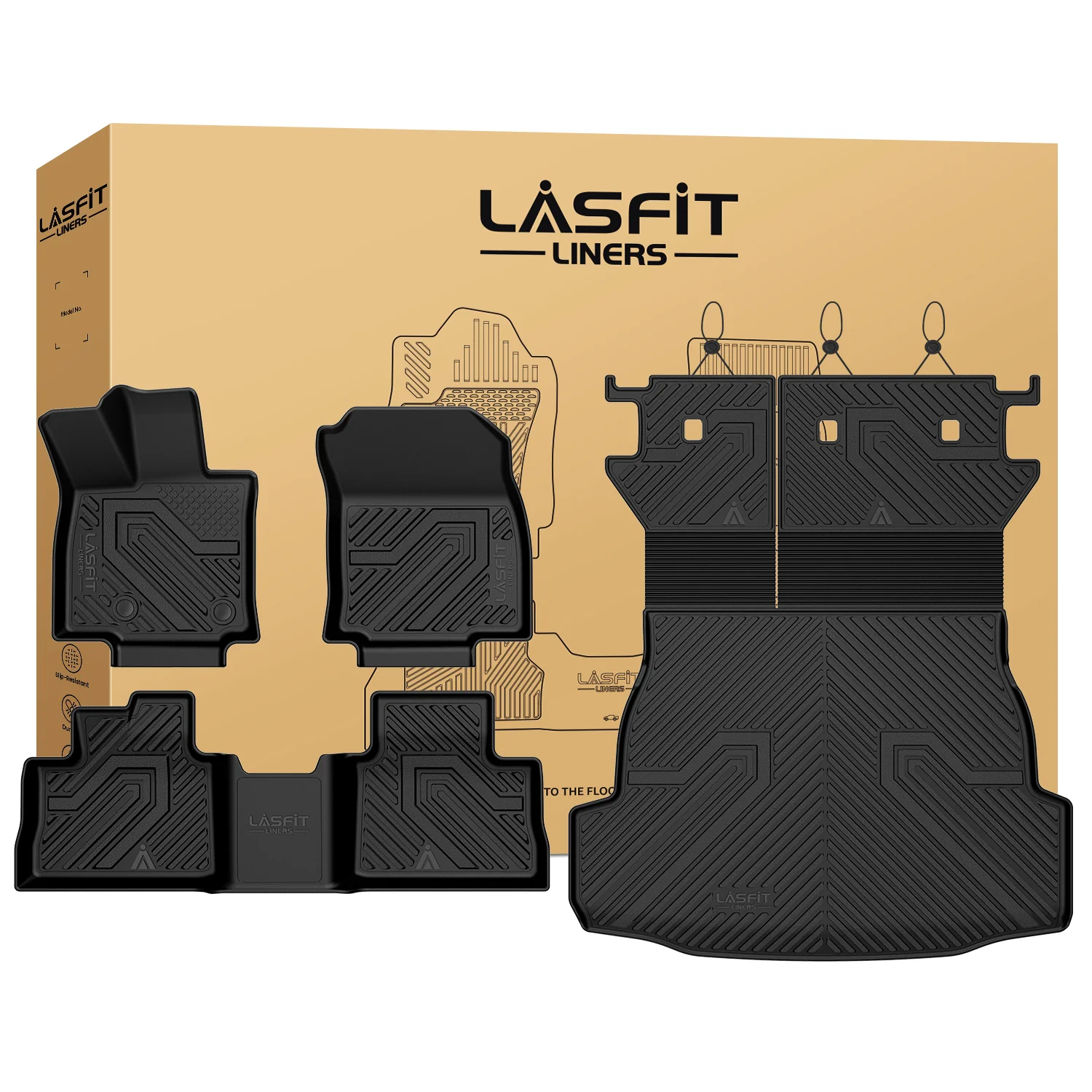 Fit for 2026 Toyota RAV4 Hybrid or RAV4 PHEV Floor Mats or Seatback & Cargo Mats - Image 42