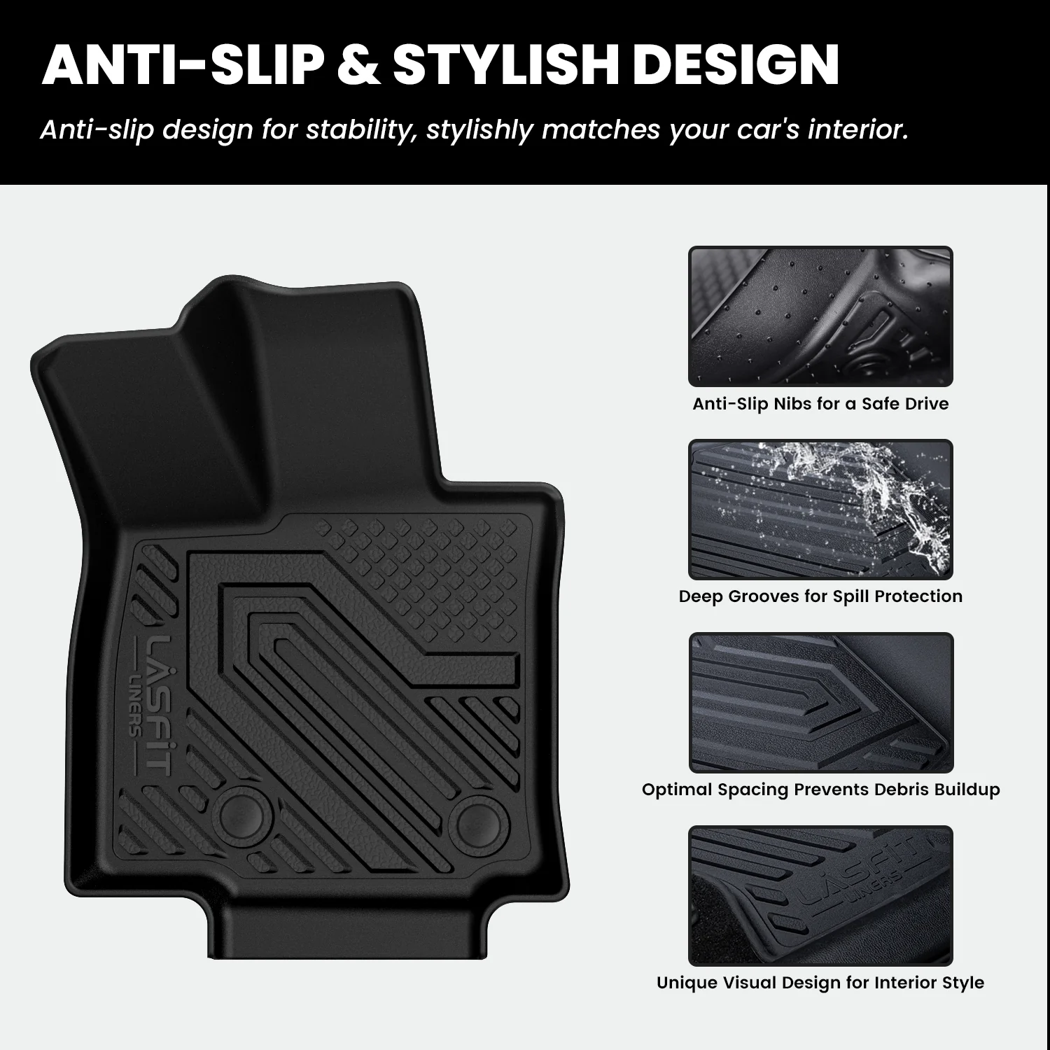 Fit for 2026 Toyota RAV4 Hybrid or RAV4 PHEV Floor Mats or Seatback & Cargo Mats - Image 46