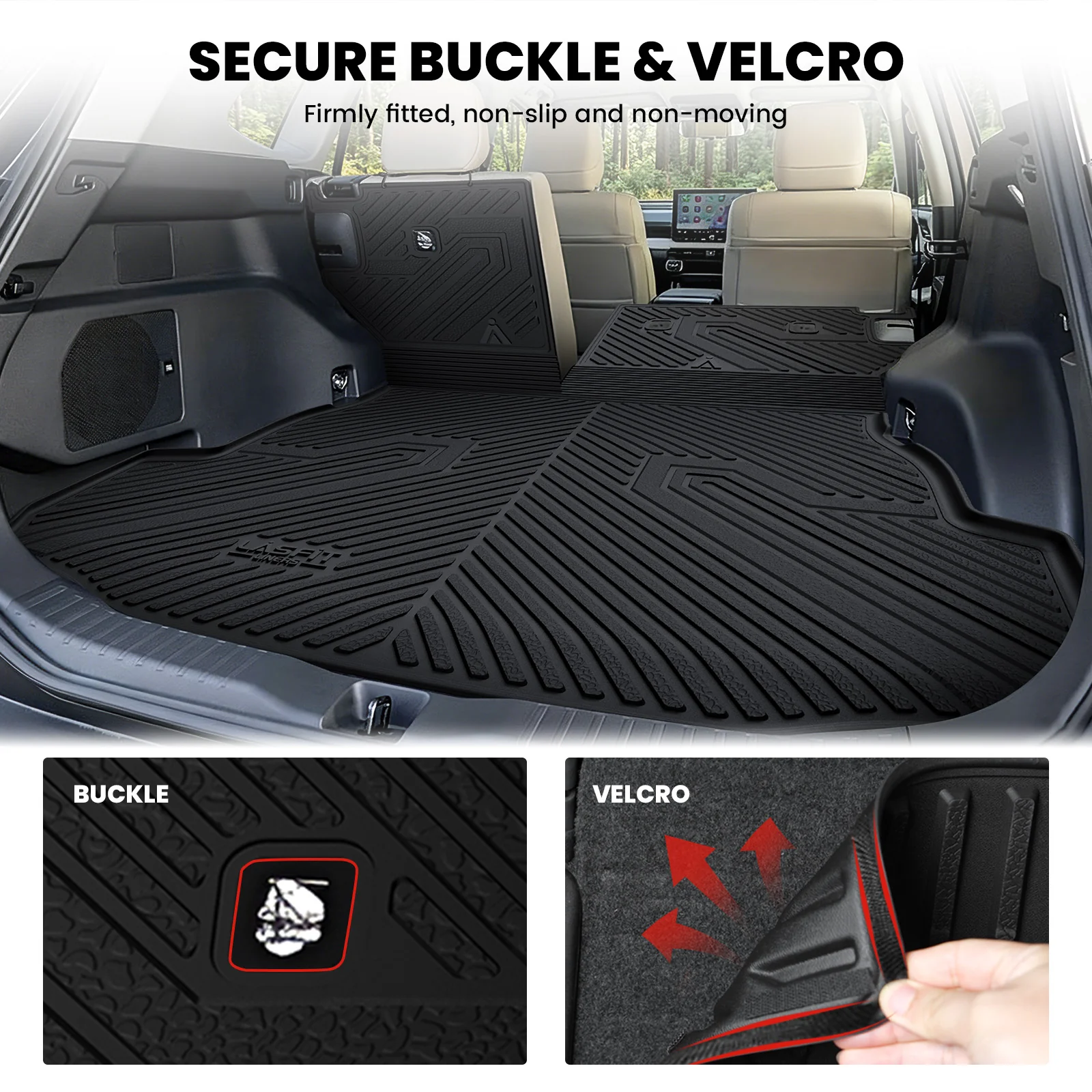 Fit for 2026 Toyota RAV4 Hybrid or RAV4 PHEV Floor Mats or Seatback & Cargo Mats - Image 55